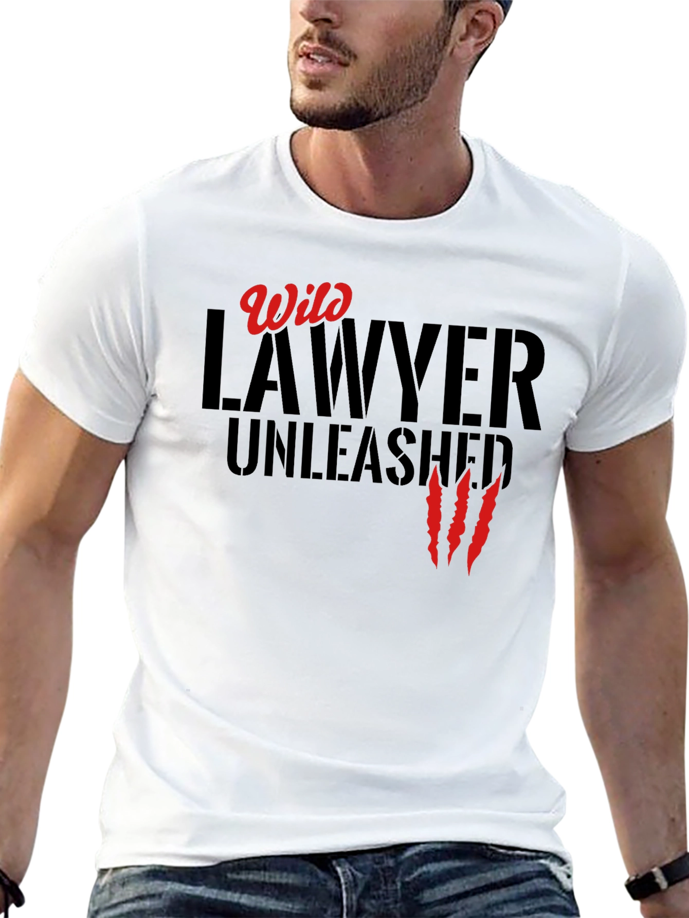 Wild Lawyer Unleashed T-Shirt - Black