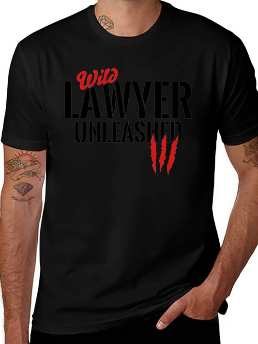 Wild Lawyer Unleashed T-Shirt - Black