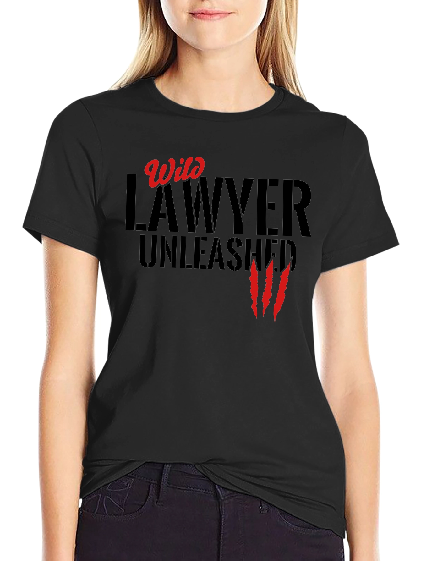 Wild Lawyer Unleashed T-Shirt - Black