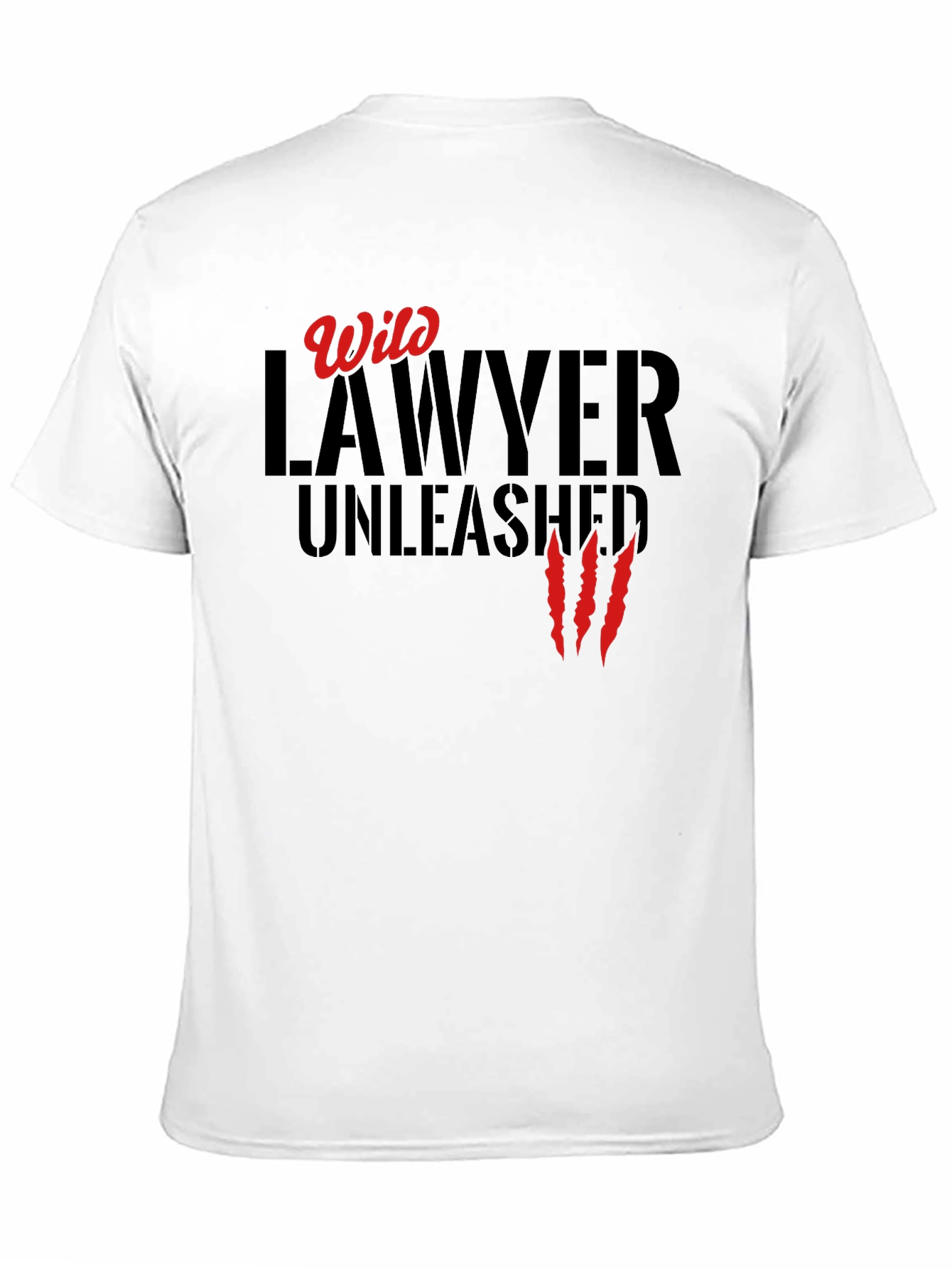 Wild Lawyer Unleashed T-Shirt - Black