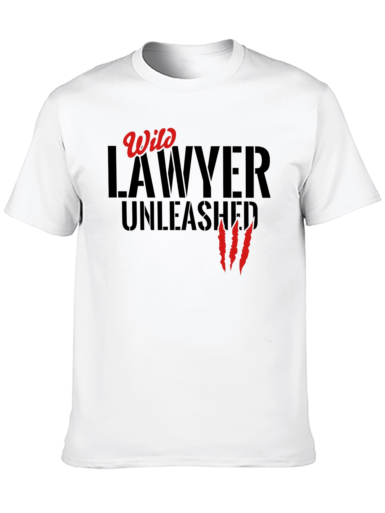 Wild Lawyer Unleashed T-Shirt - Black
