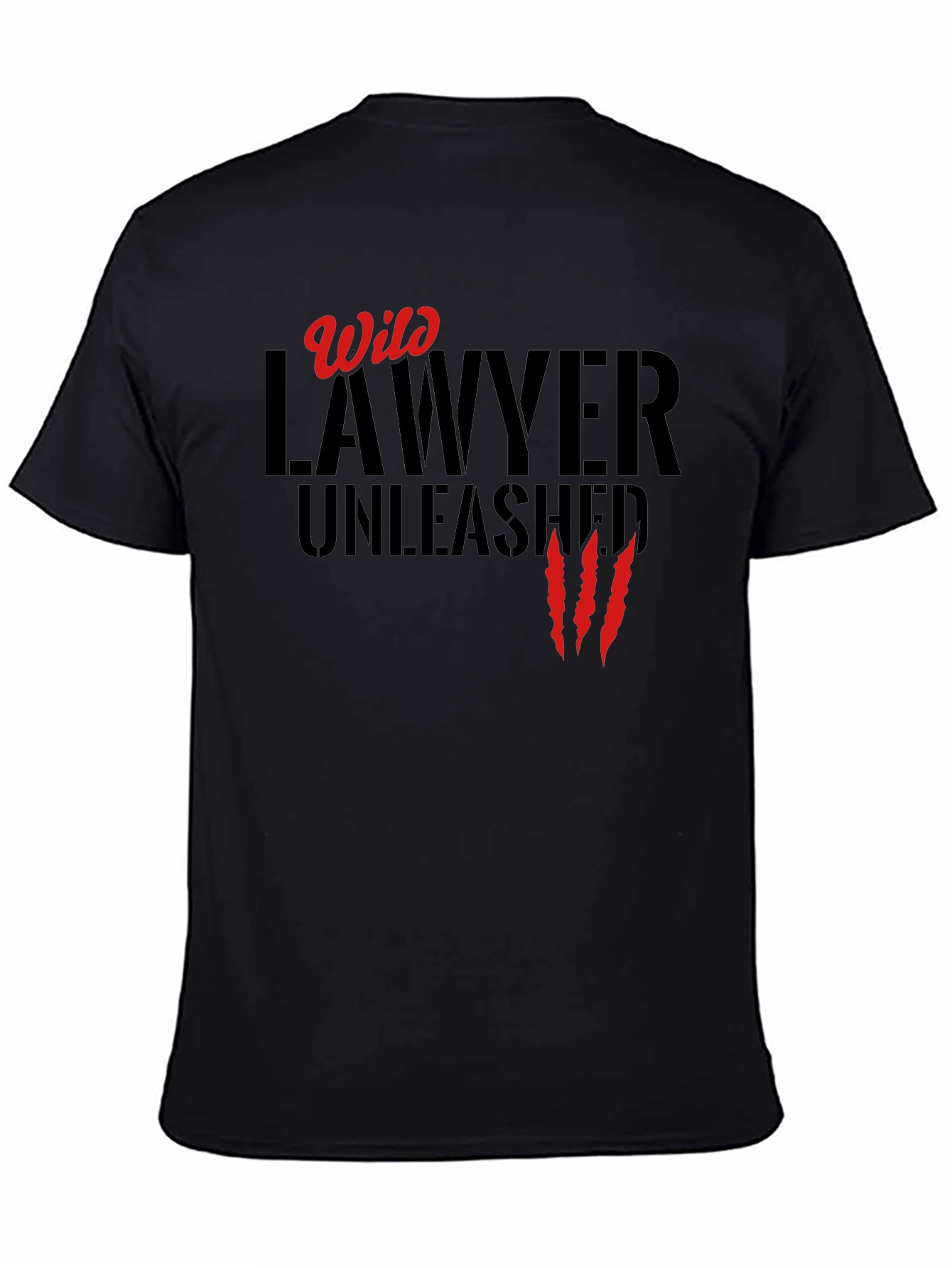 Wild Lawyer Unleashed T-Shirt - Black