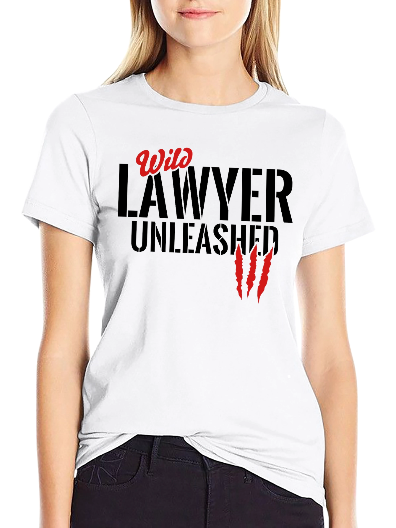 Wild Lawyer Unleashed T-Shirt - Black