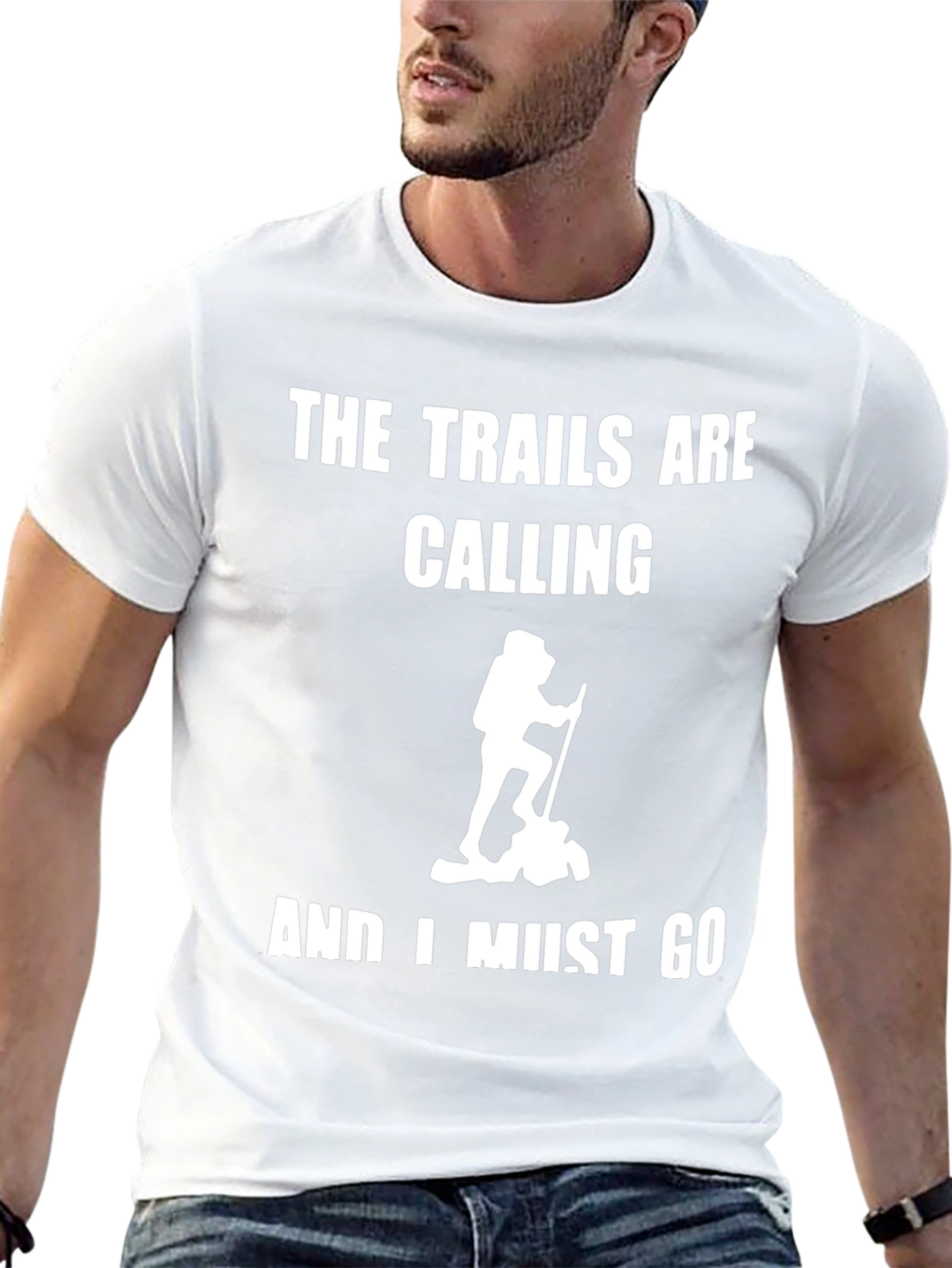 The Trails Are Calling Hiking T-Shirt