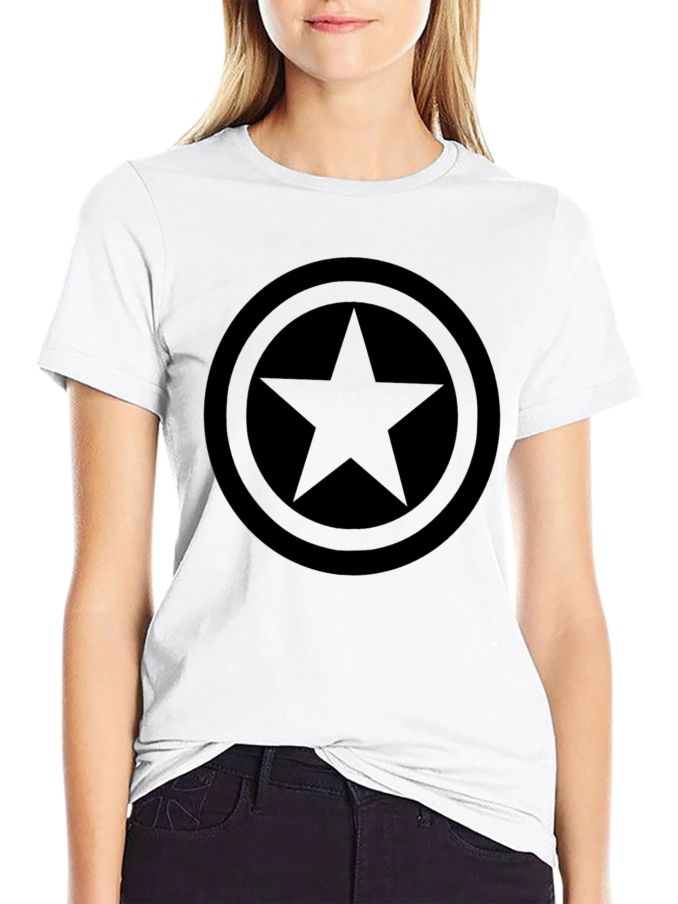 Black Star Emblem T-Shirt