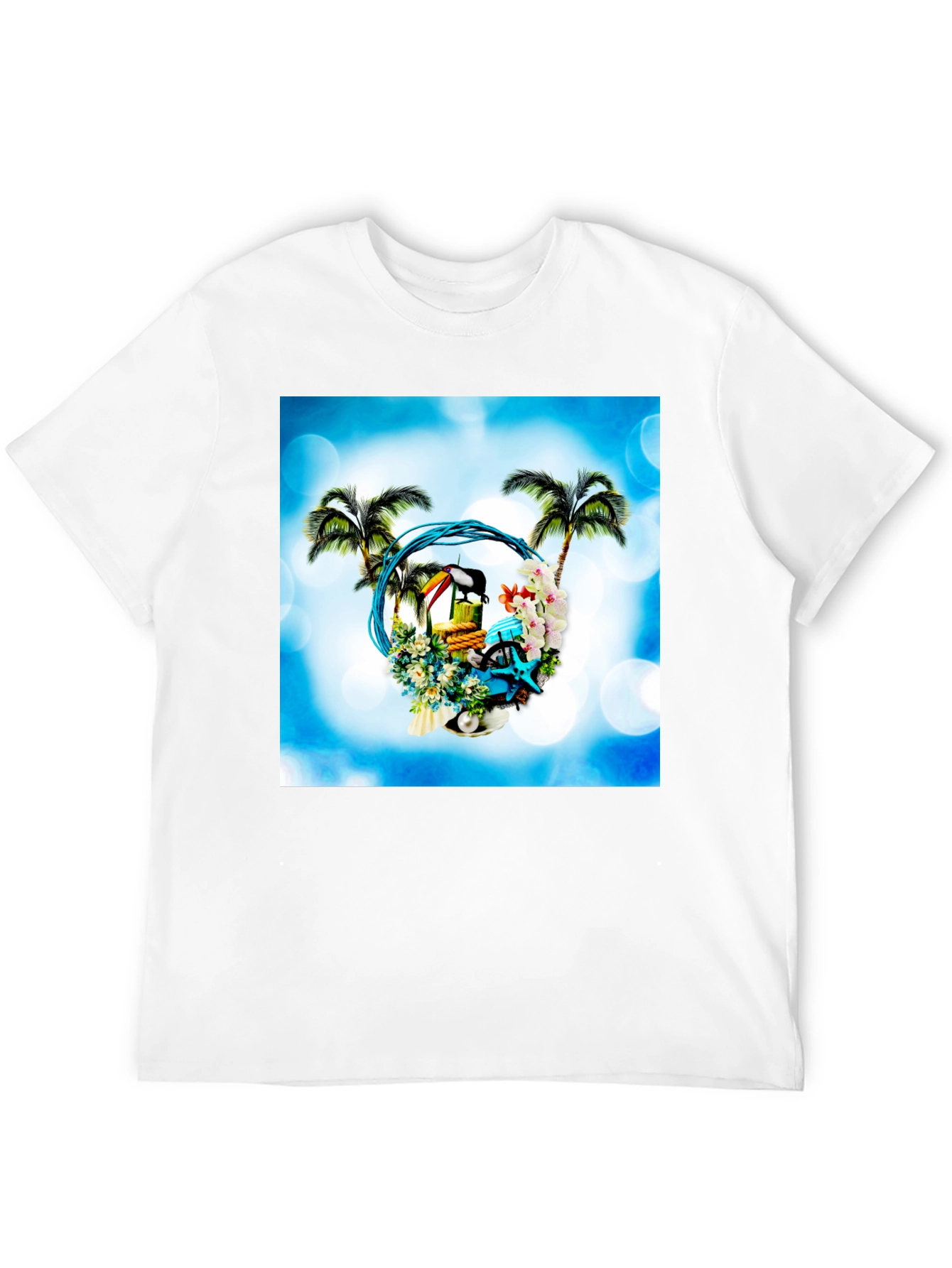 Tropical Island T-Shirt - Beach Getaway