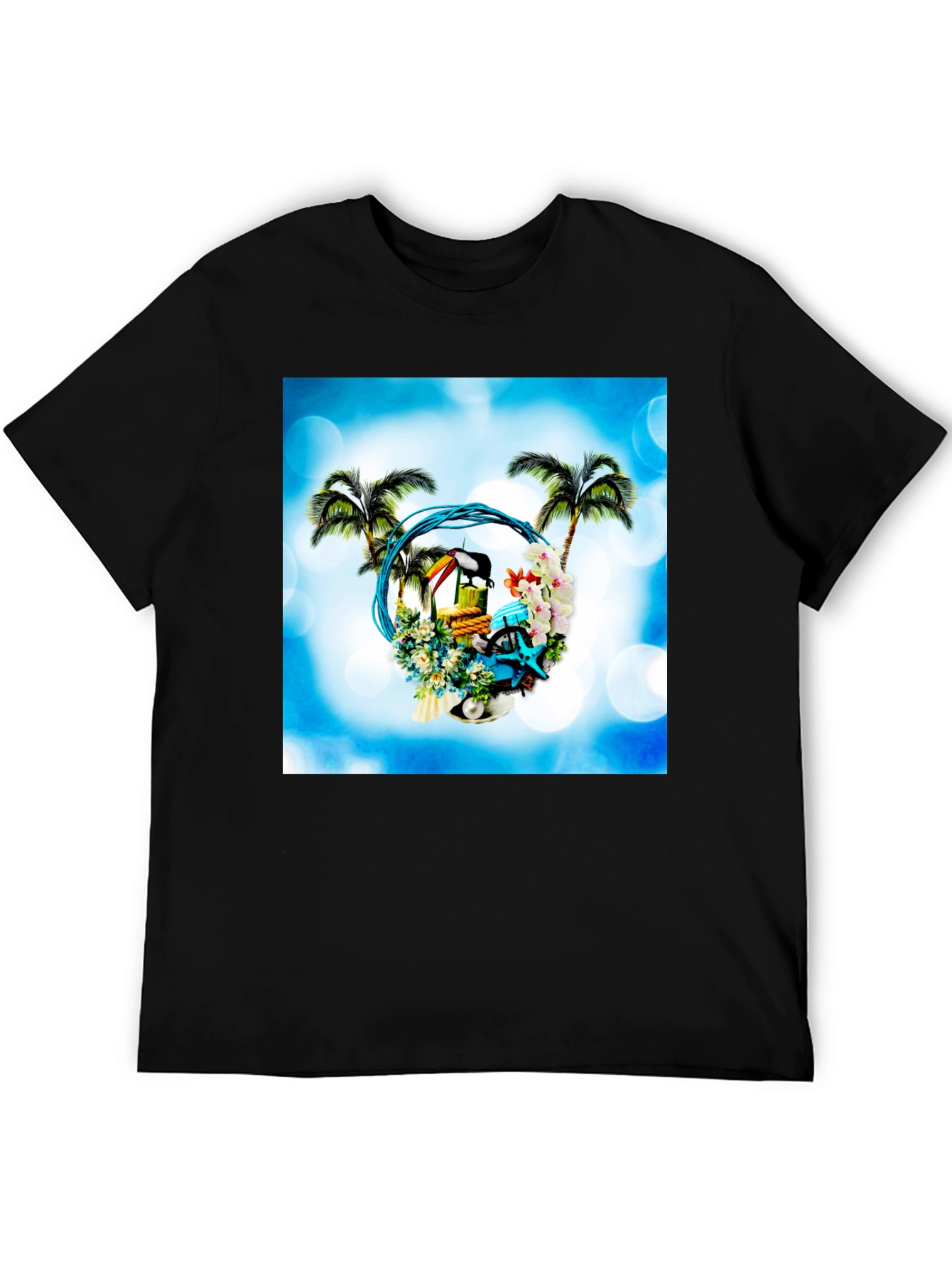 Tropical Island T-Shirt - Beach Getaway