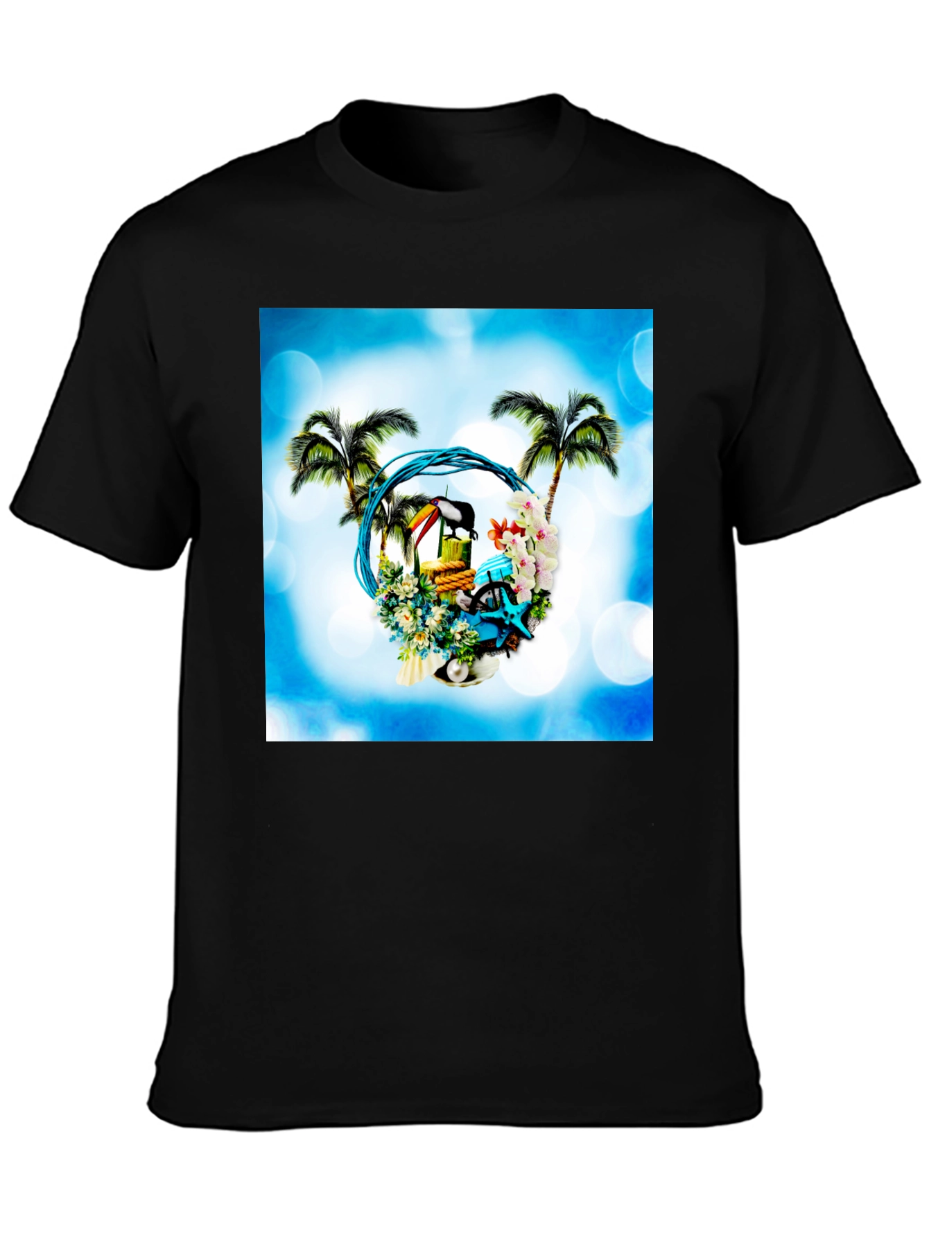 Tropical Island T-Shirt - Beach Getaway