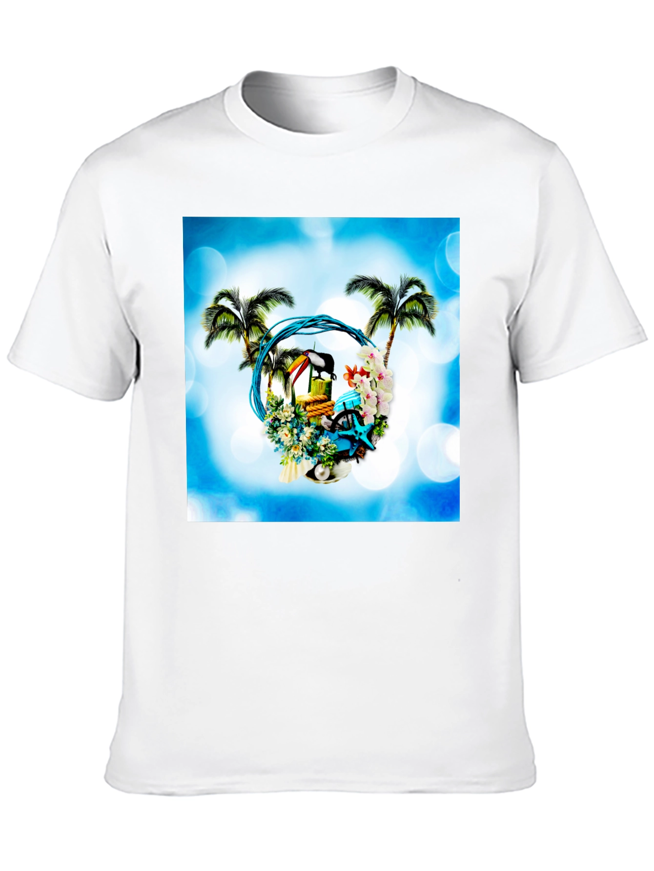 Tropical Island T-Shirt - Beach Getaway