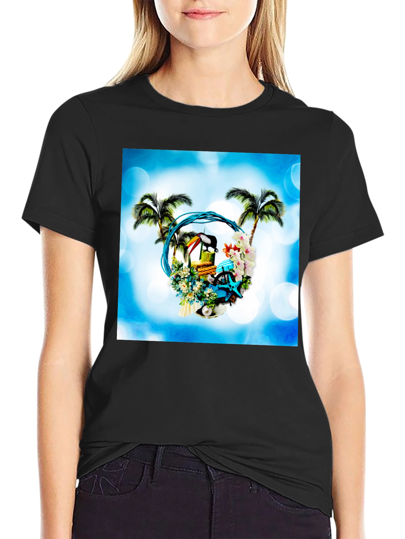 Tropical Island T-Shirt - Beach Getaway