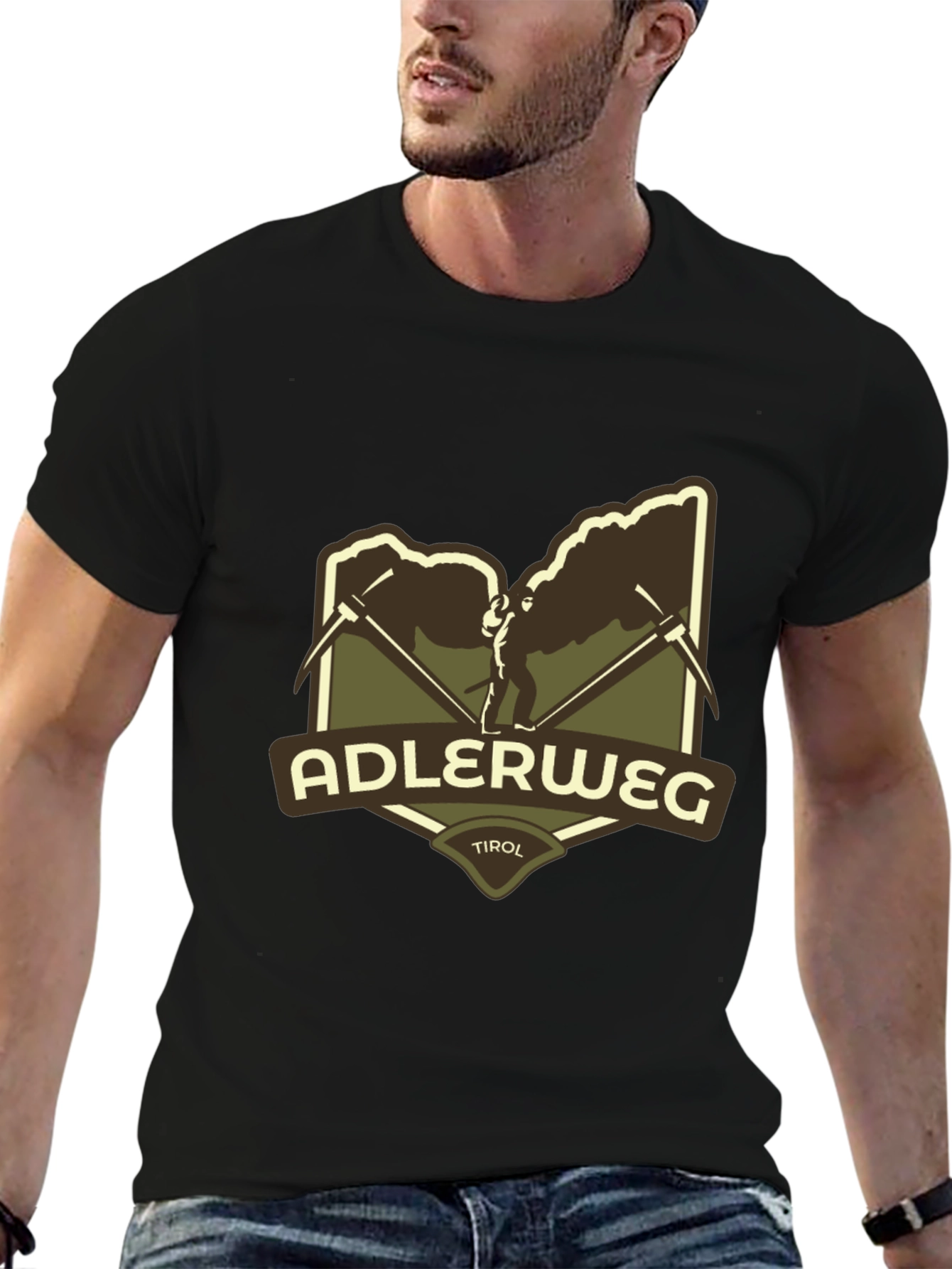 Adlerweg Tirol Graphic T-Shirt - Mountain Hiking Apparel