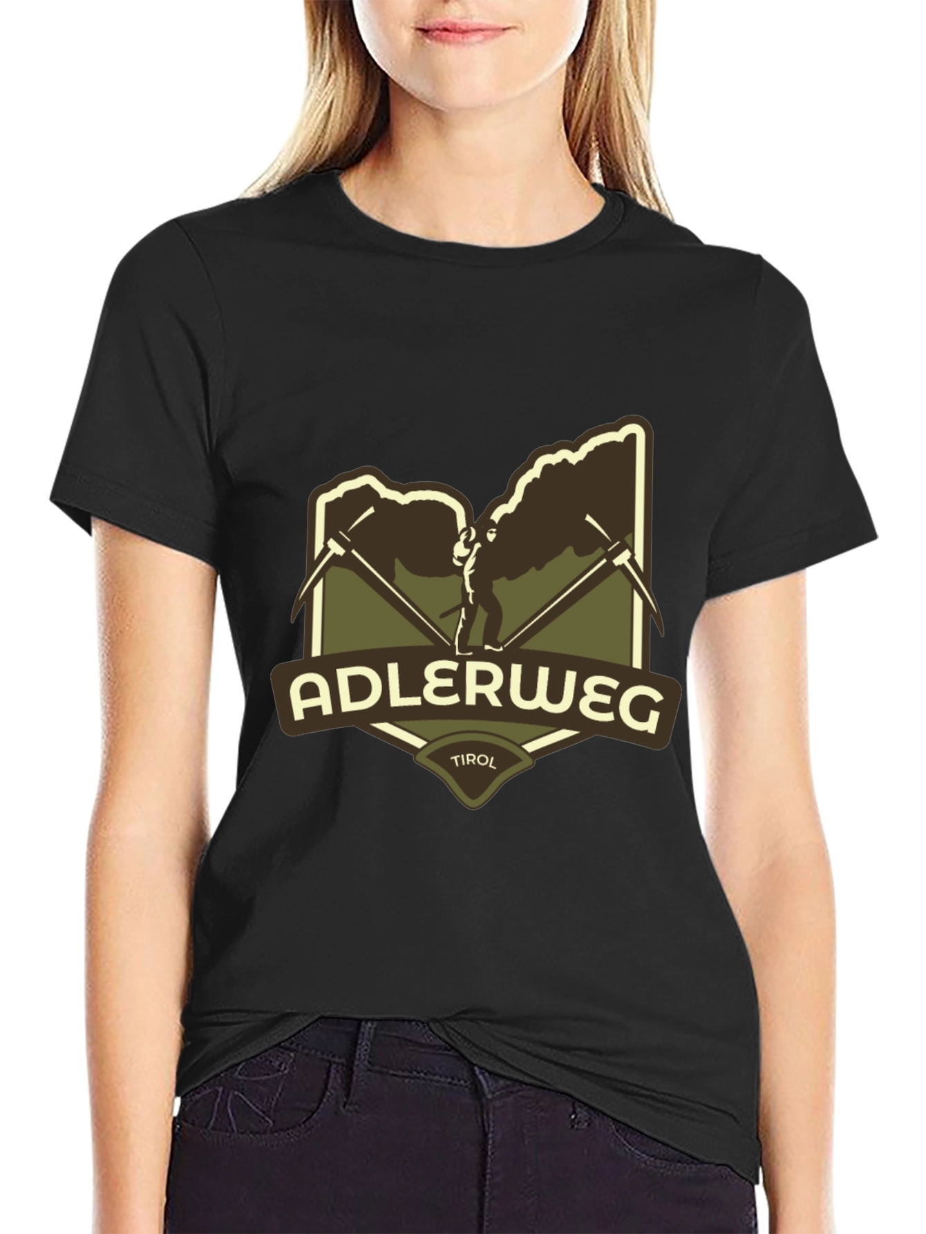 Adlerweg Tirol Graphic T-Shirt - Mountain Hiking Apparel