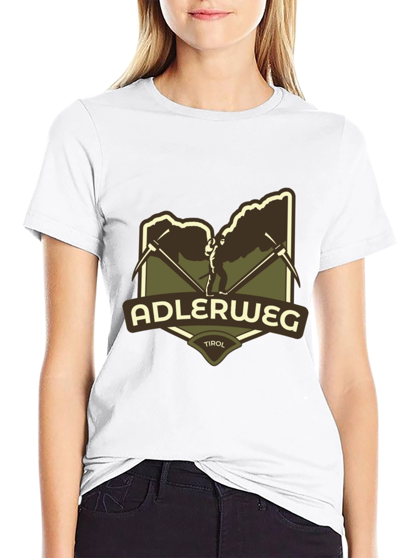 Adlerweg Tirol Graphic T-Shirt - Mountain Hiking Apparel