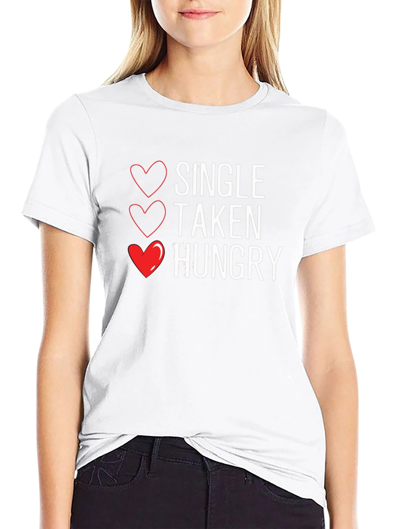 Single Taken Hungry - Mens Graphic Tee