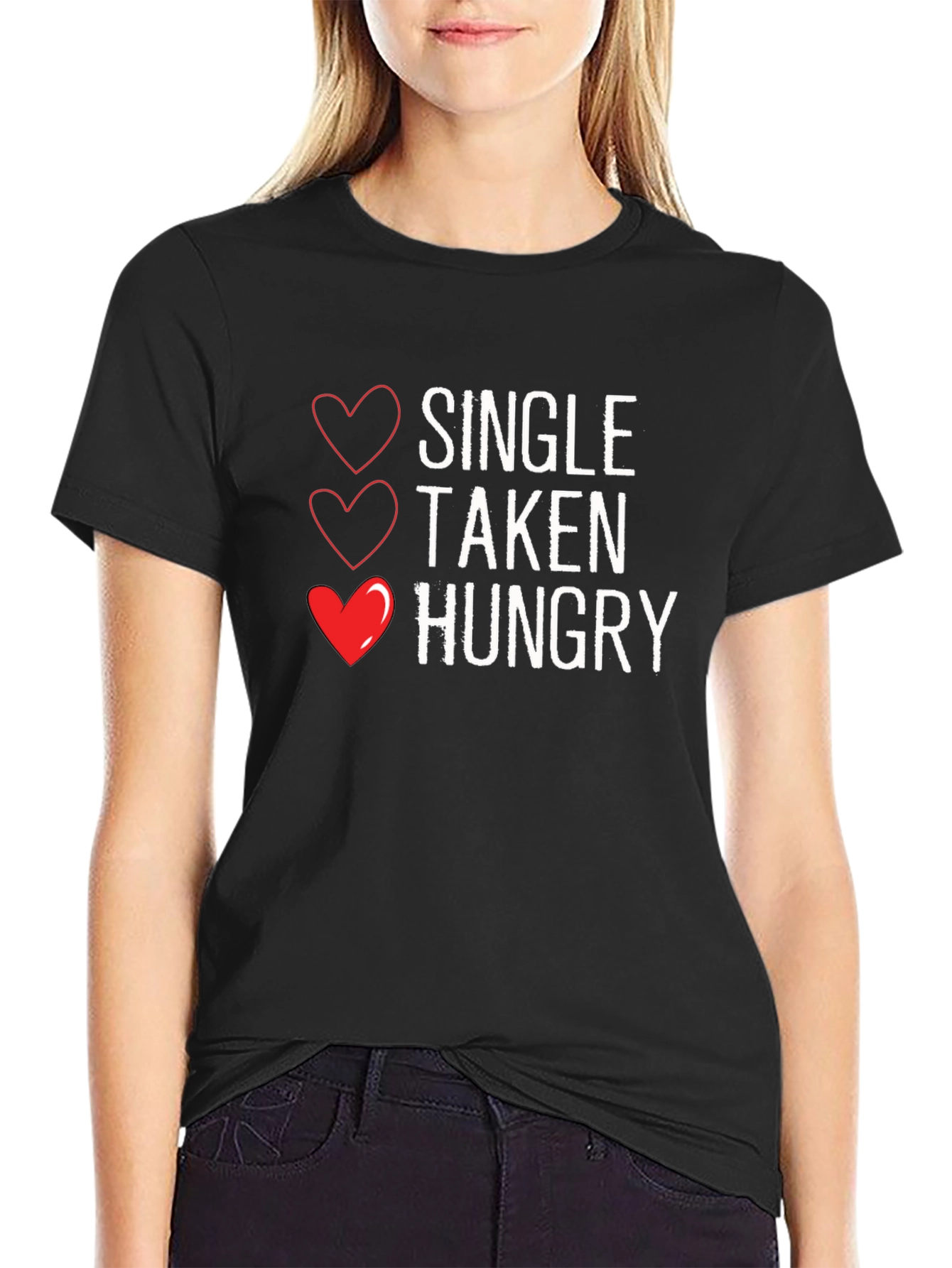 Single Taken Hungry - Mens Graphic Tee