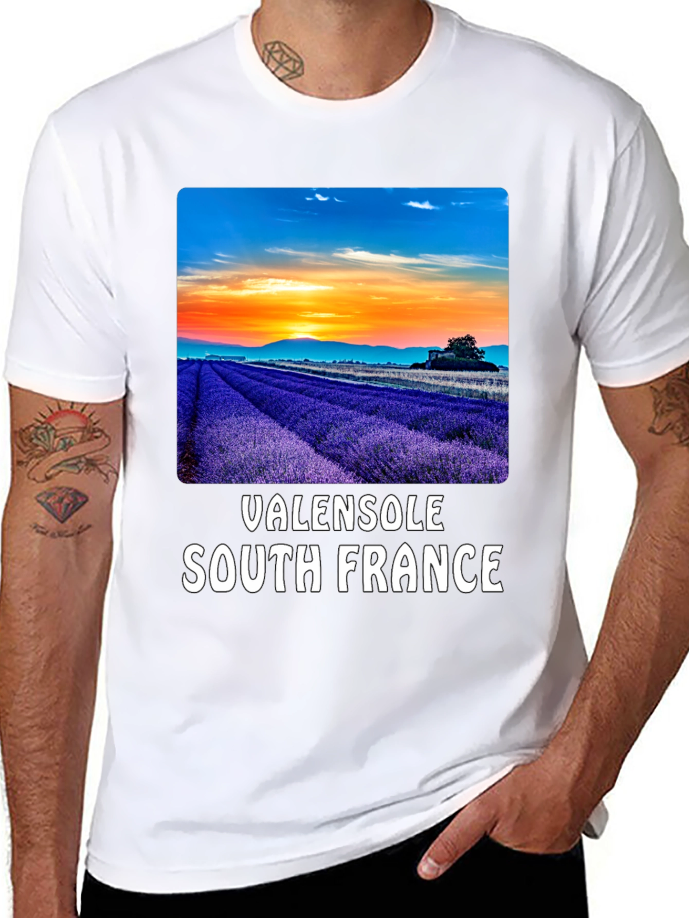 Valensole South France Lavender Field T-Shirt