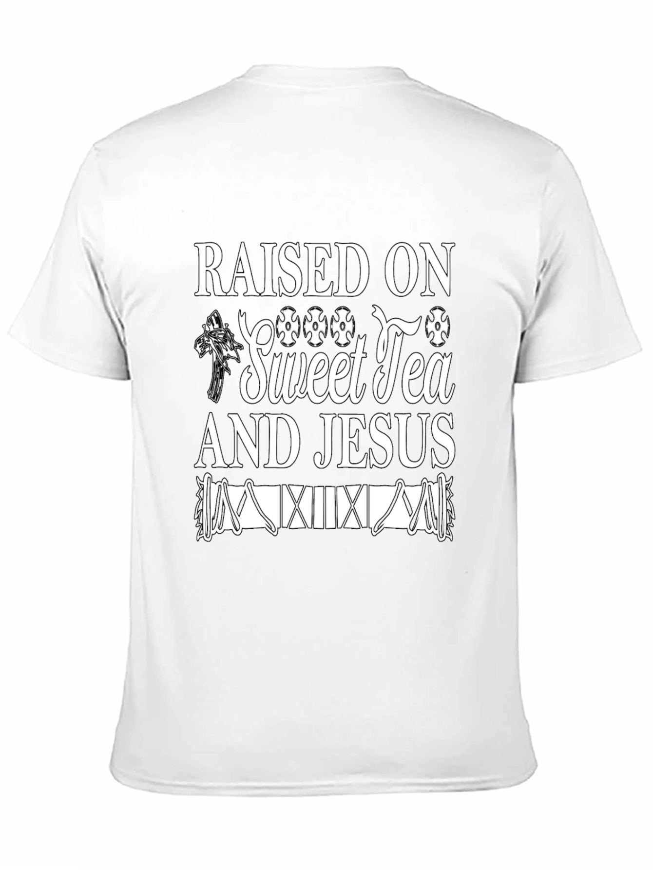 Raised on Sweet Tea & Jesus T-Shirt