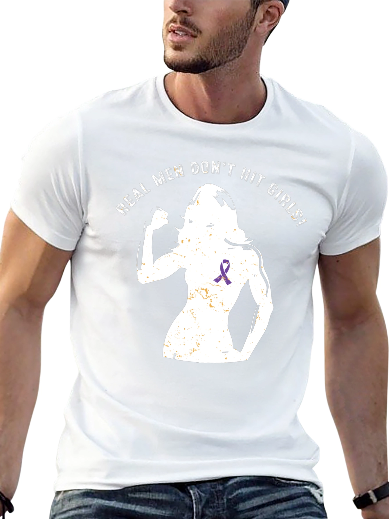 Real Men Dont Hit Girls T-Shirt