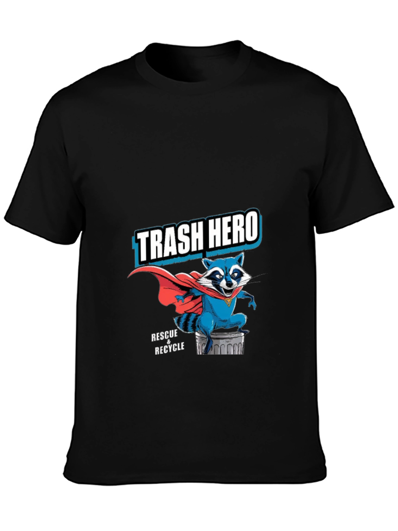 Trash Hero Raccoon T-Shirt - Rescue & Recycle