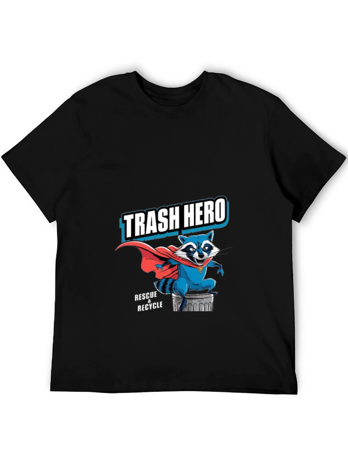 Trash Hero Raccoon T-Shirt - Rescue & Recycle