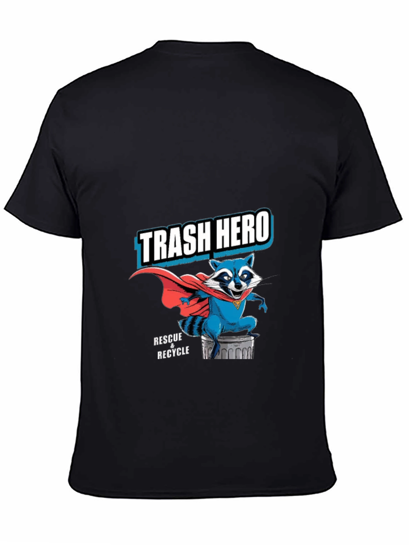 Trash Hero Raccoon T-Shirt - Rescue & Recycle