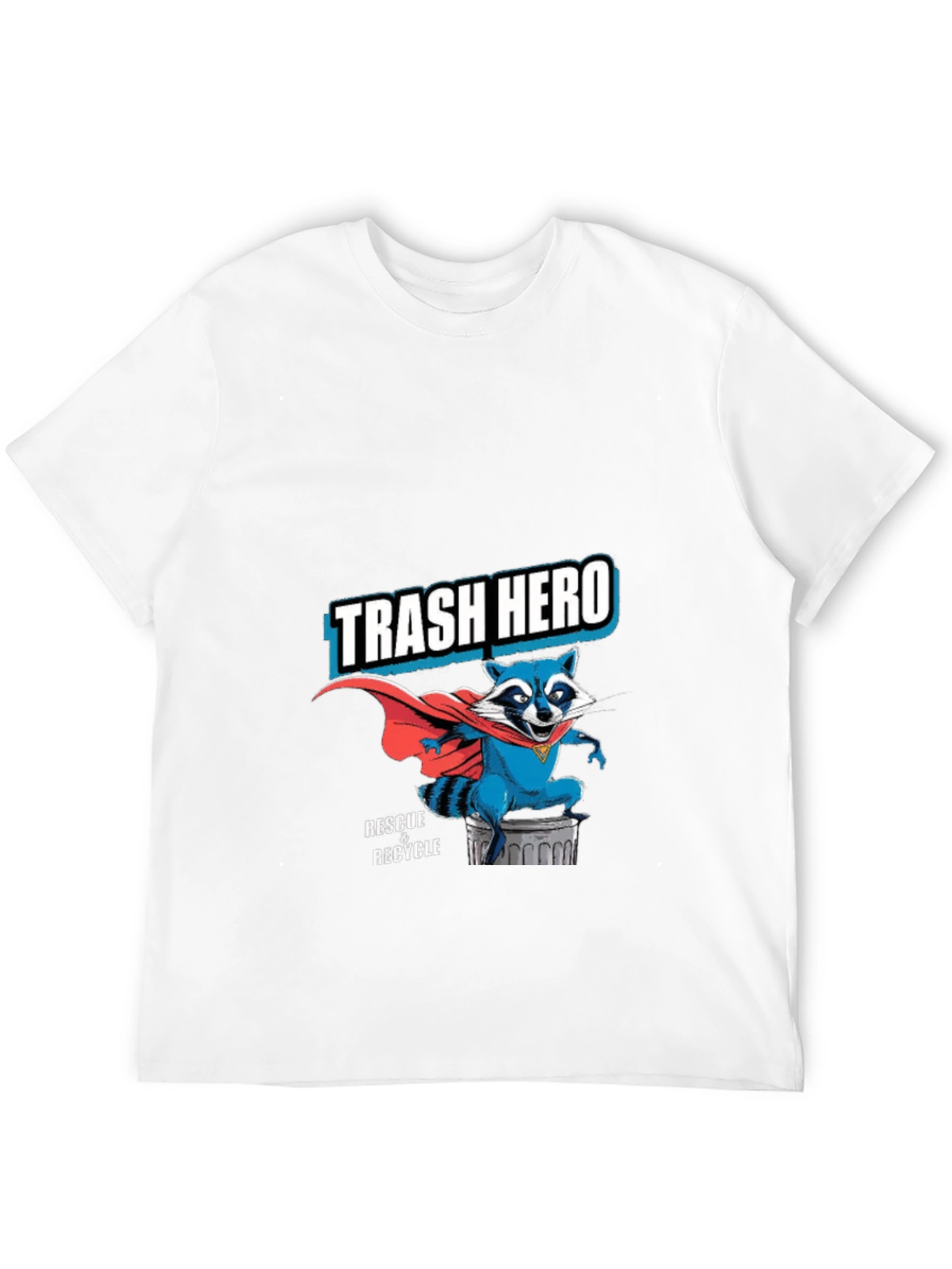 Trash Hero Raccoon T-Shirt - Rescue & Recycle