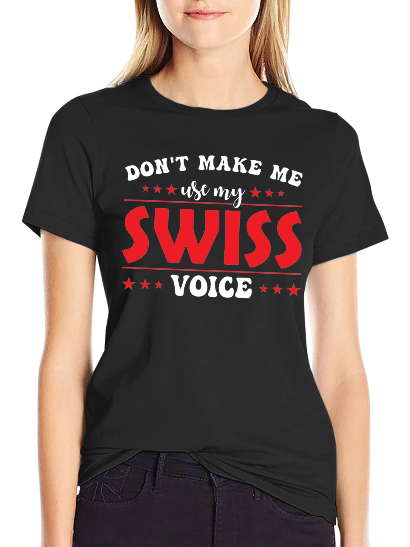 Swiss Voice T-Shirt - Funny Novelty Tee