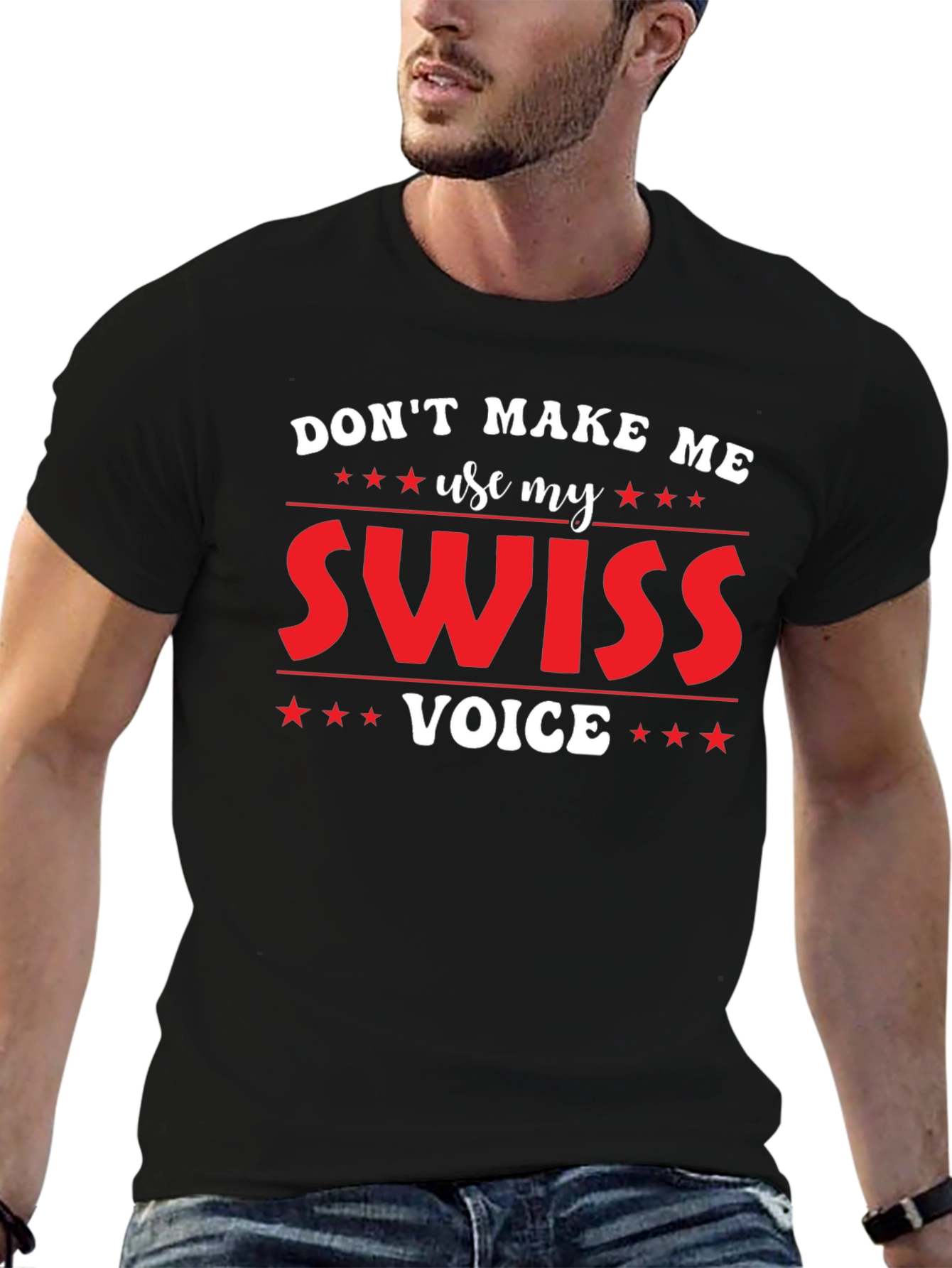 Swiss Voice T-Shirt - Funny Novelty Tee