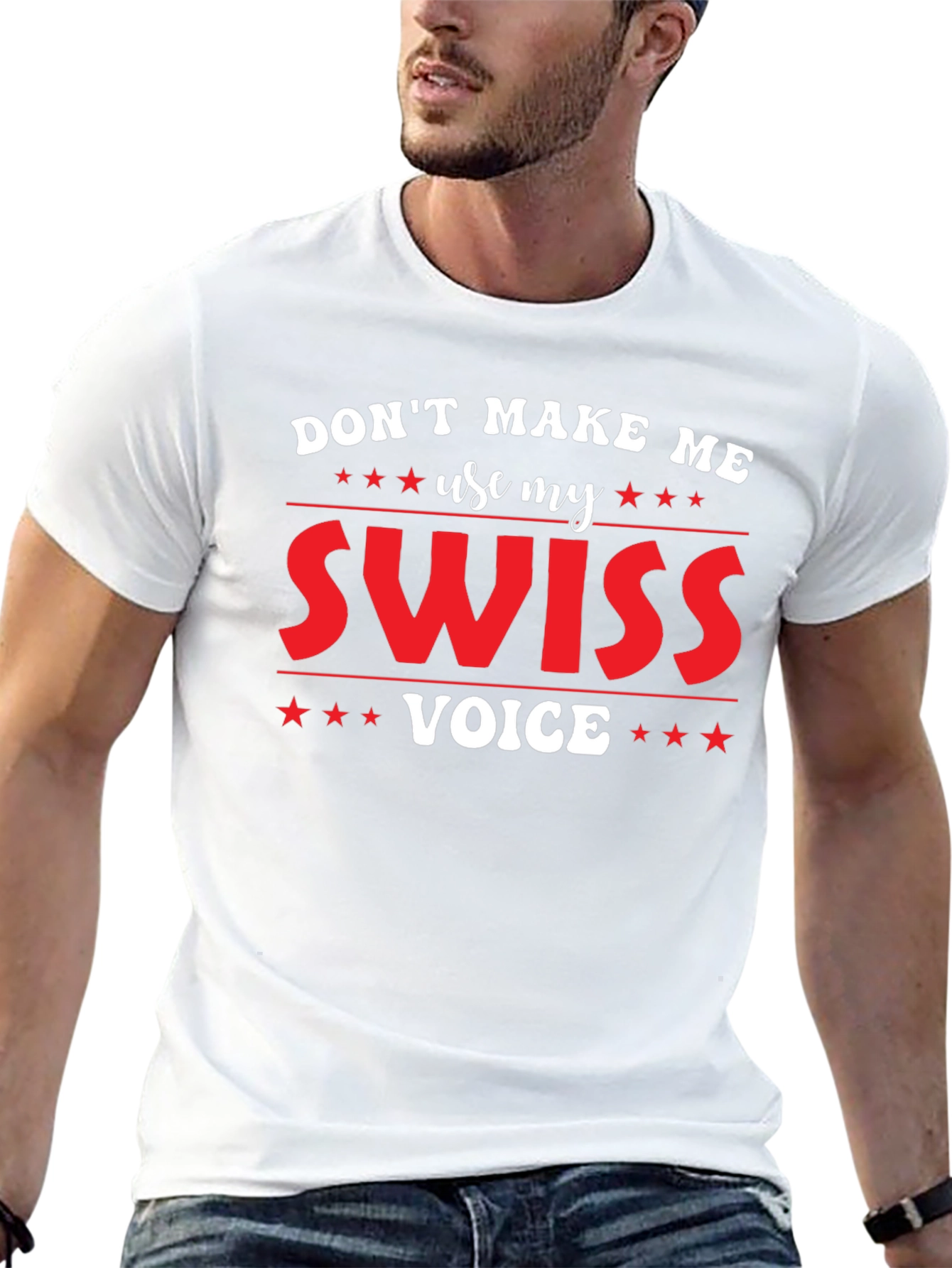 Swiss Voice T-Shirt - Funny Novelty Tee
