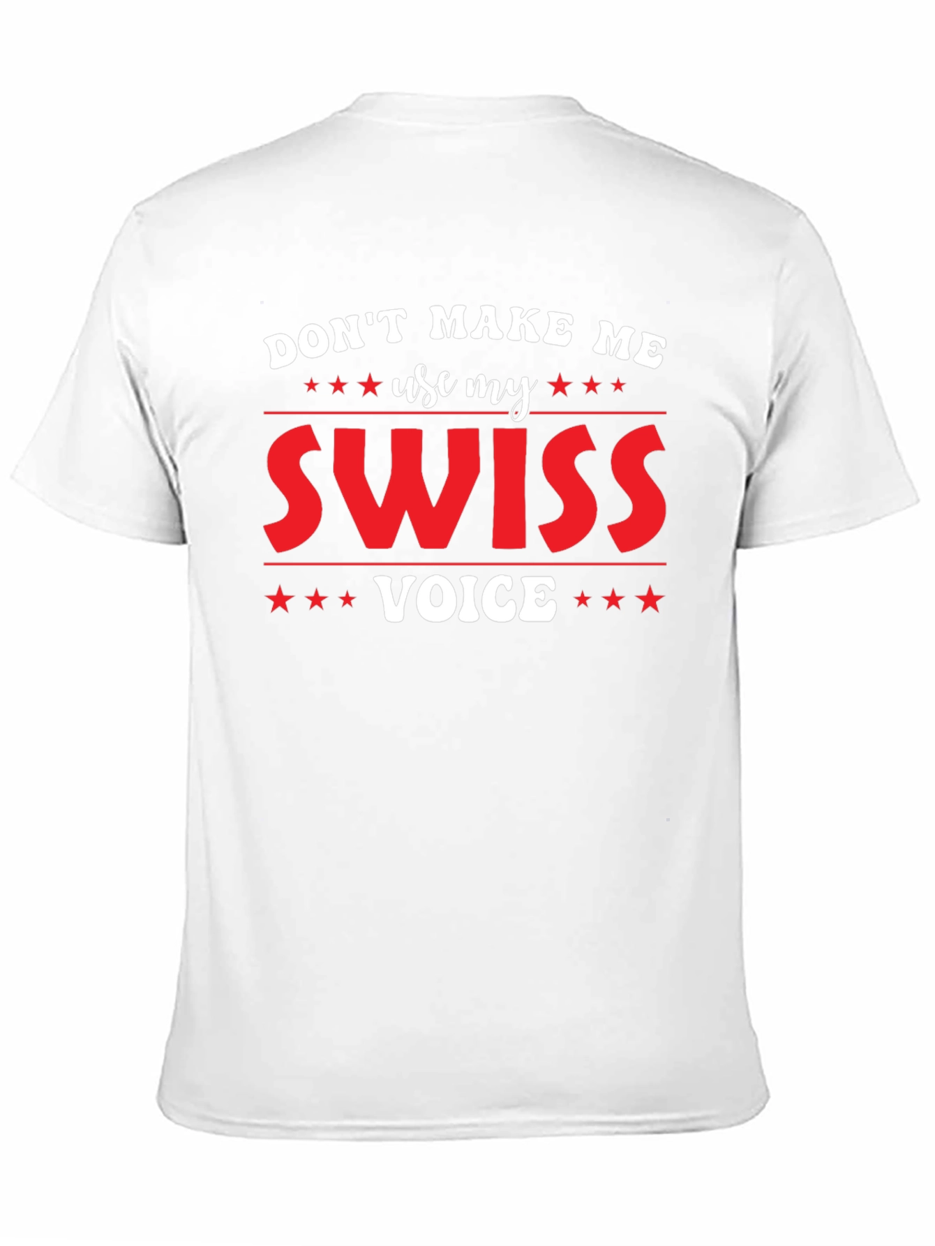 Swiss Voice T-Shirt - Funny Novelty Tee