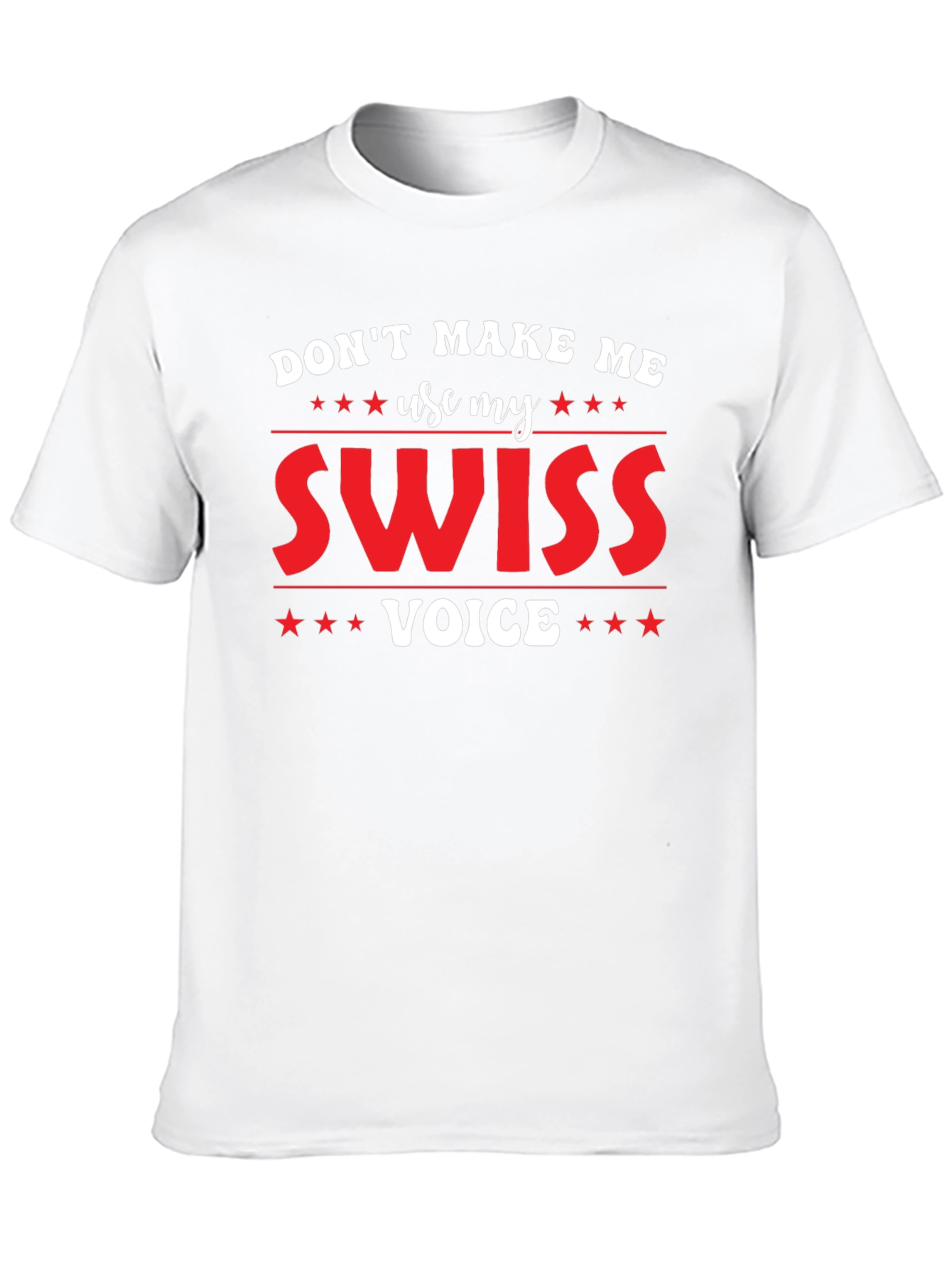 Swiss Voice T-Shirt - Funny Novelty Tee