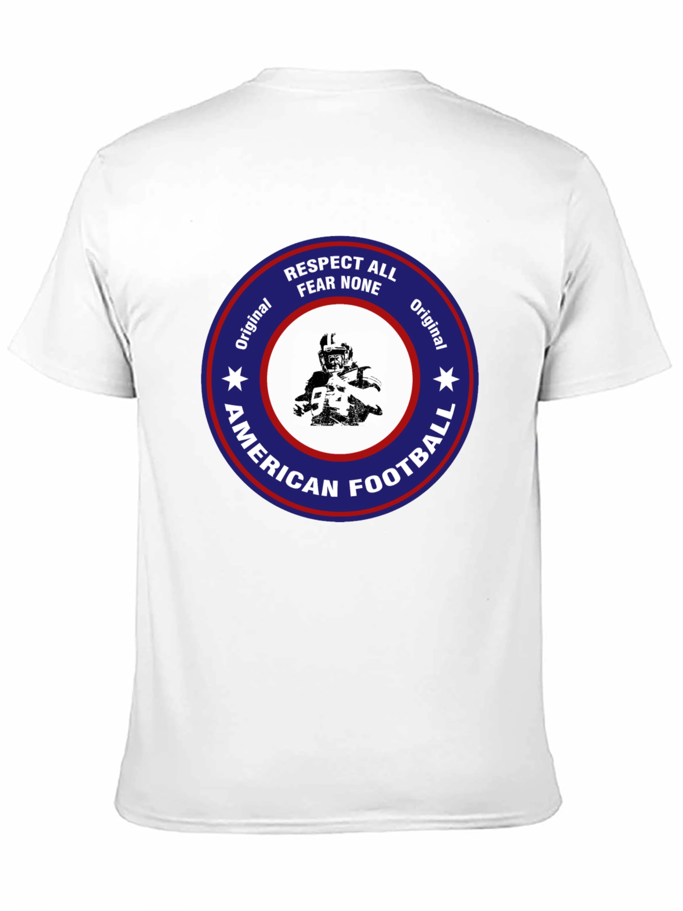 American Football Tee - Respect All Fear None