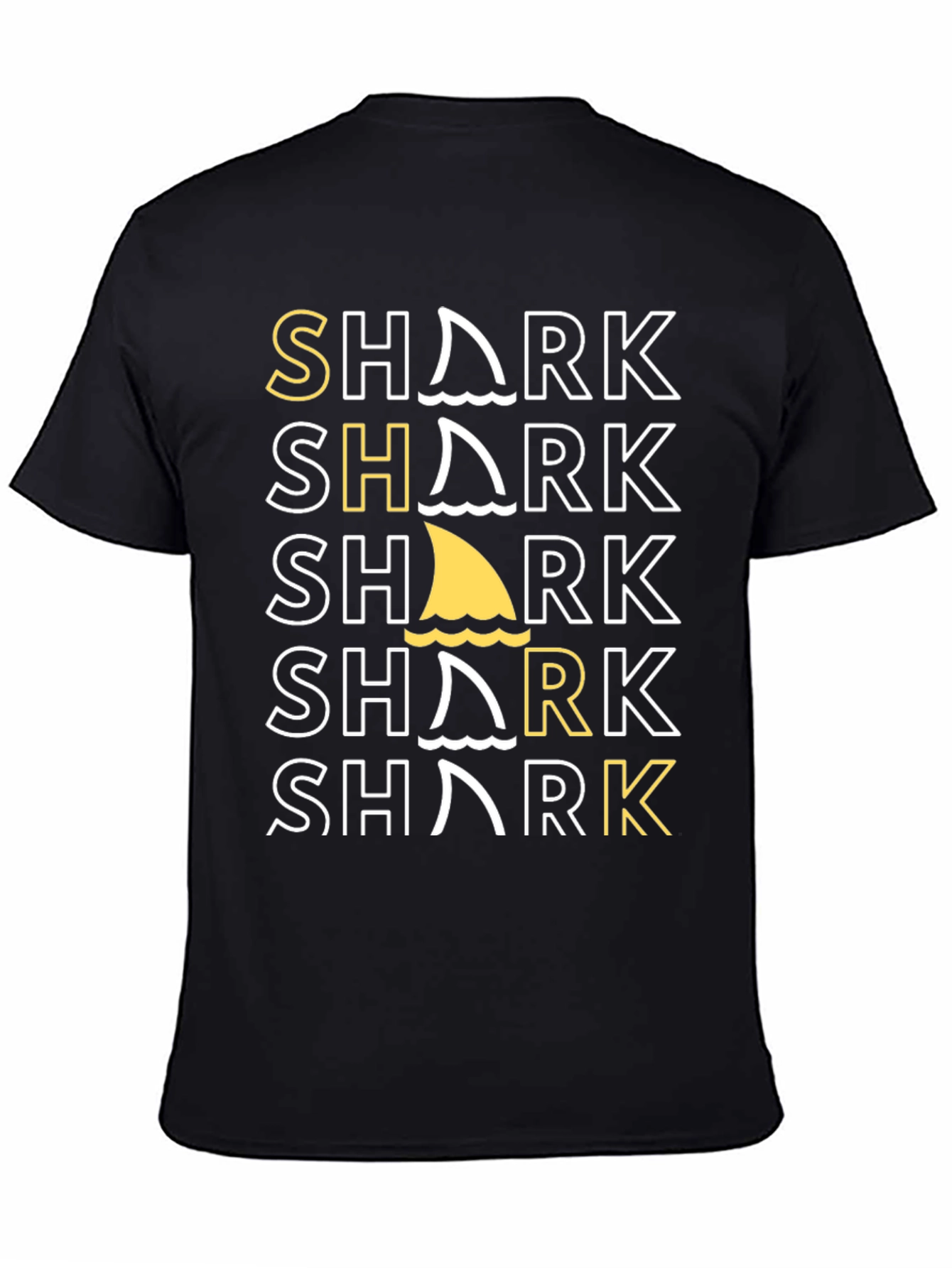 Shark Graphic Tee - Stylish Novelty T-Shirt