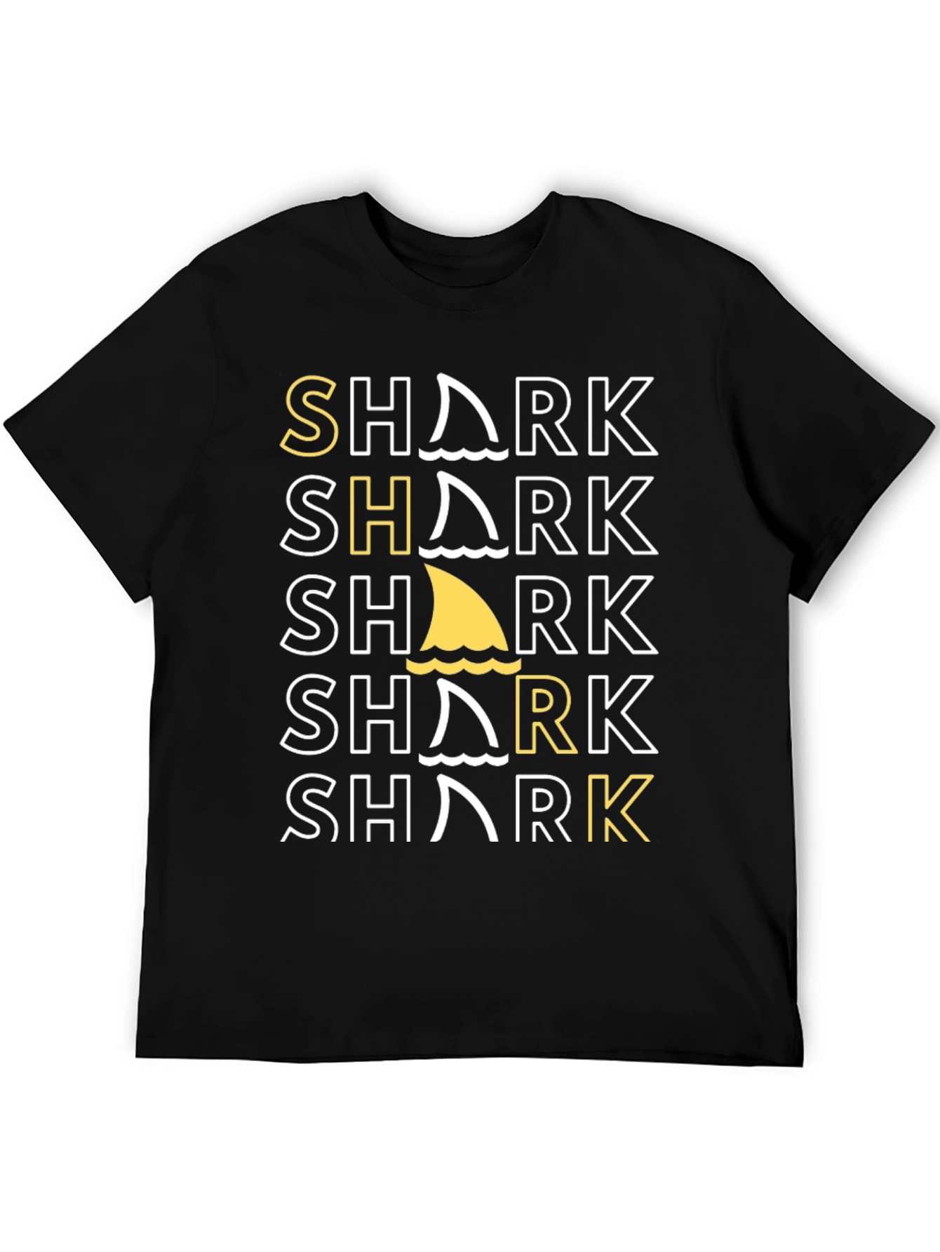 Shark Graphic Tee - Stylish Novelty T-Shirt