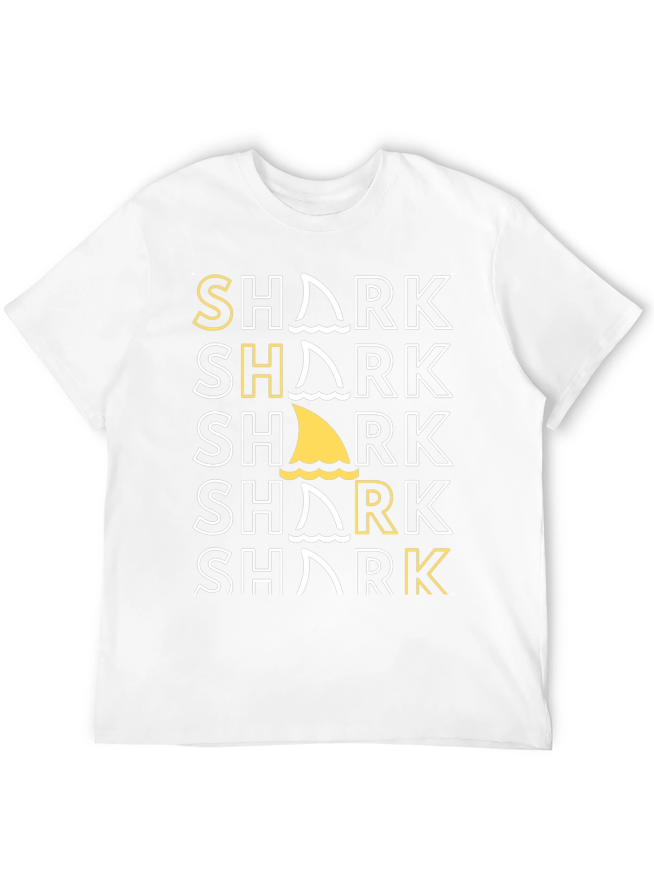 Shark Graphic Tee - Stylish Novelty T-Shirt