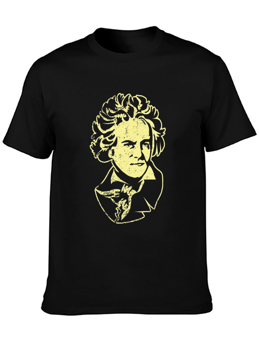 Beethoven Graphic Tee - Classic Composer T-Shirt