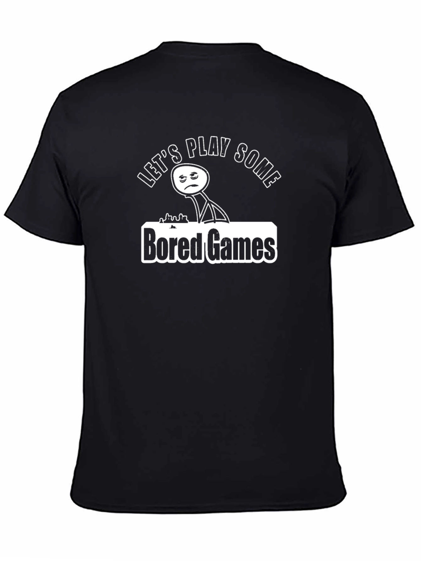 Bored Games Graphic T-Shirt - Playful Design