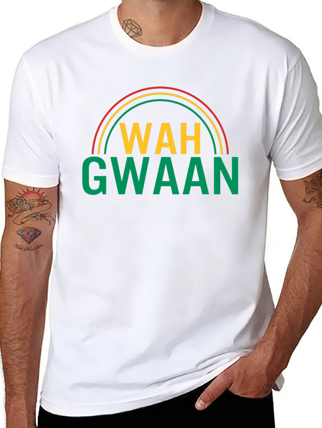 Wah Gwaan T-Shirt - Jamaican Patois Reggae Tee