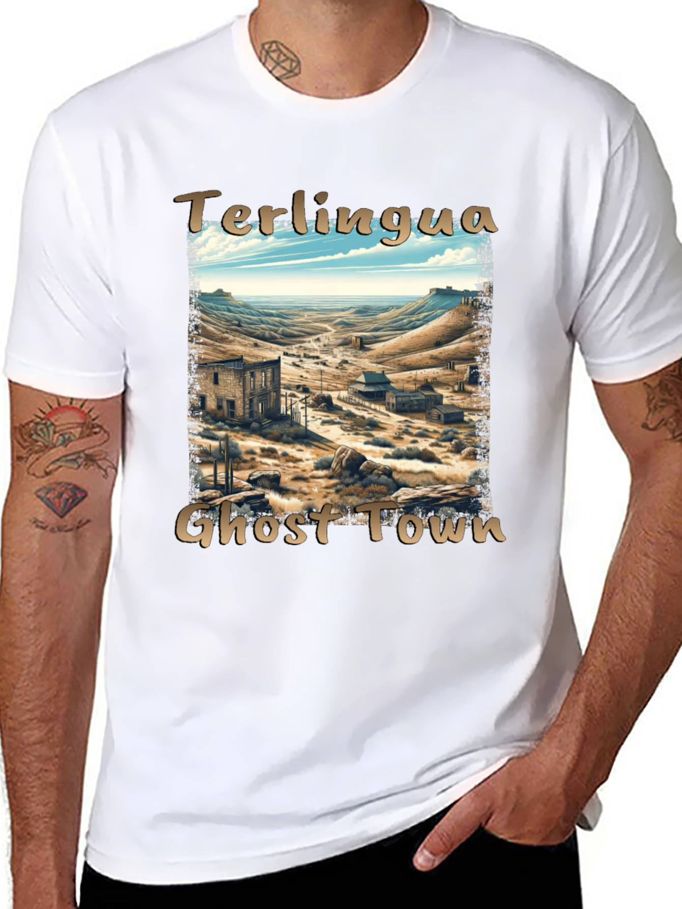 Terlingua Ghost Town Graphic Tee