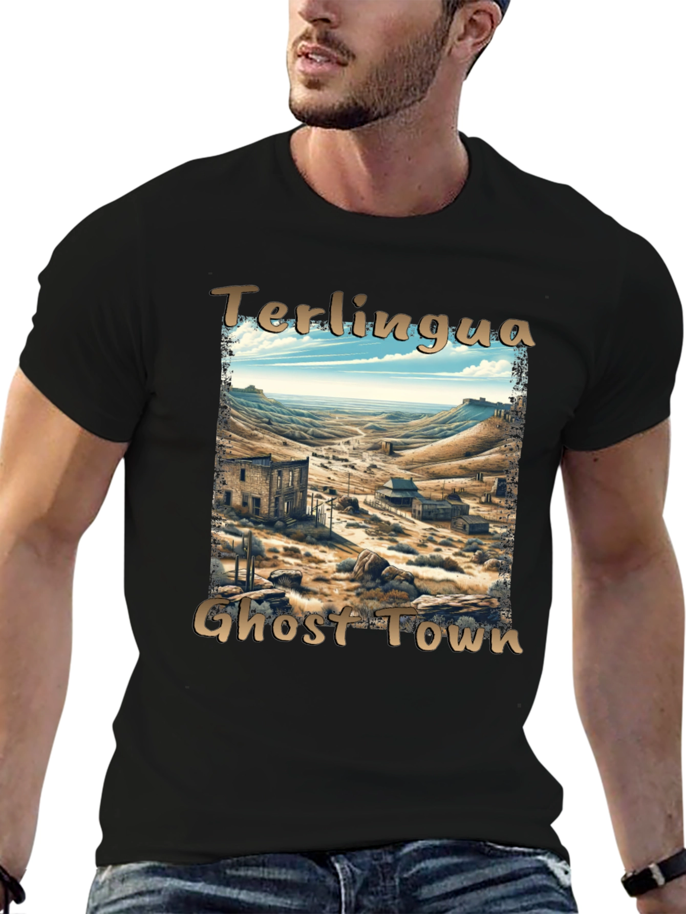 Terlingua Ghost Town Graphic Tee