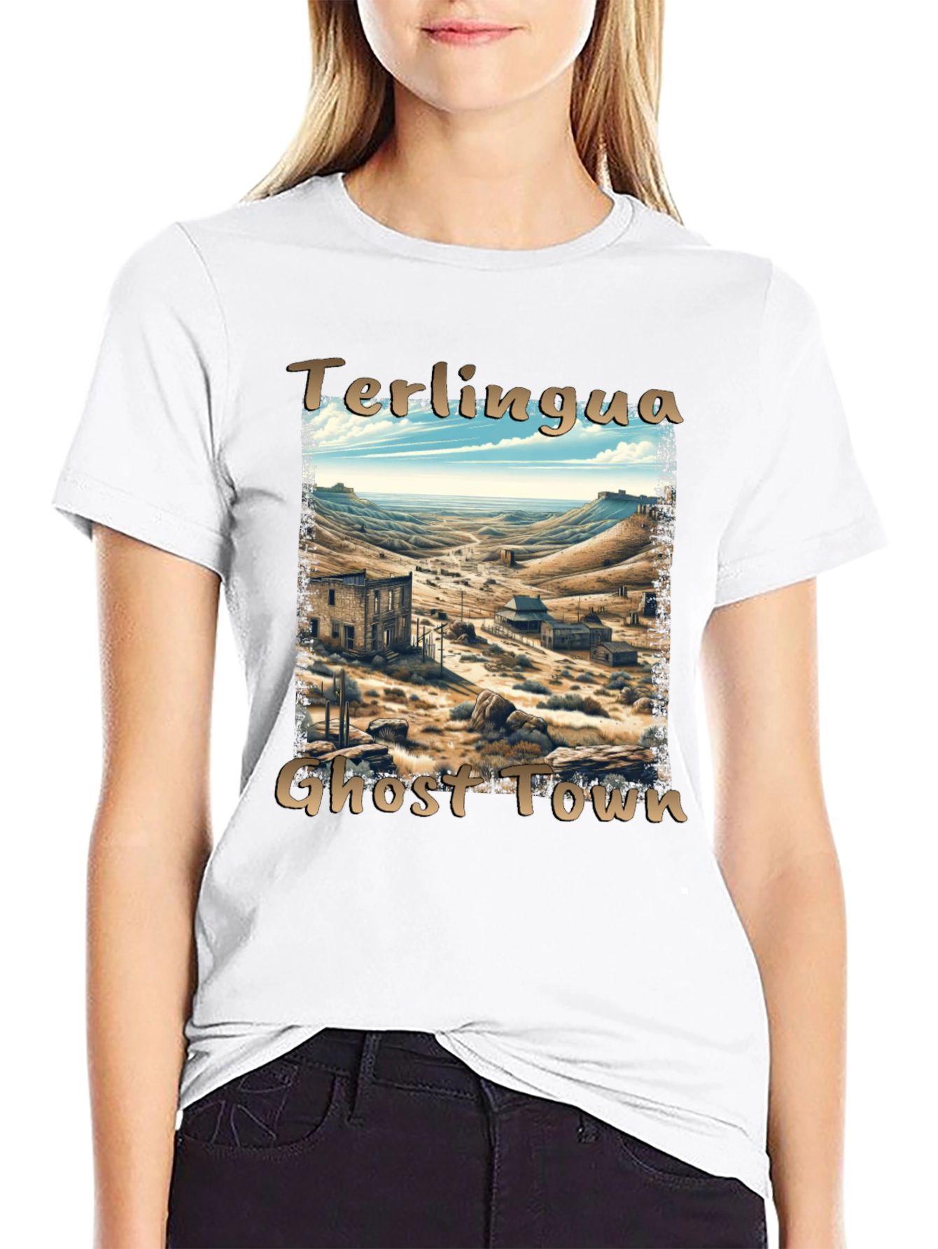 Terlingua Ghost Town Graphic Tee