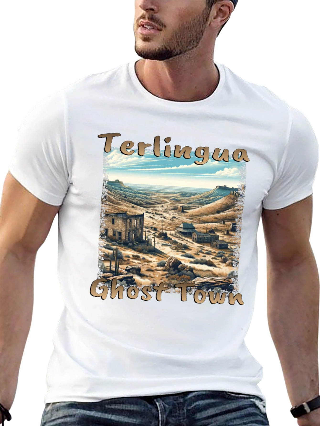 Terlingua Ghost Town Graphic Tee