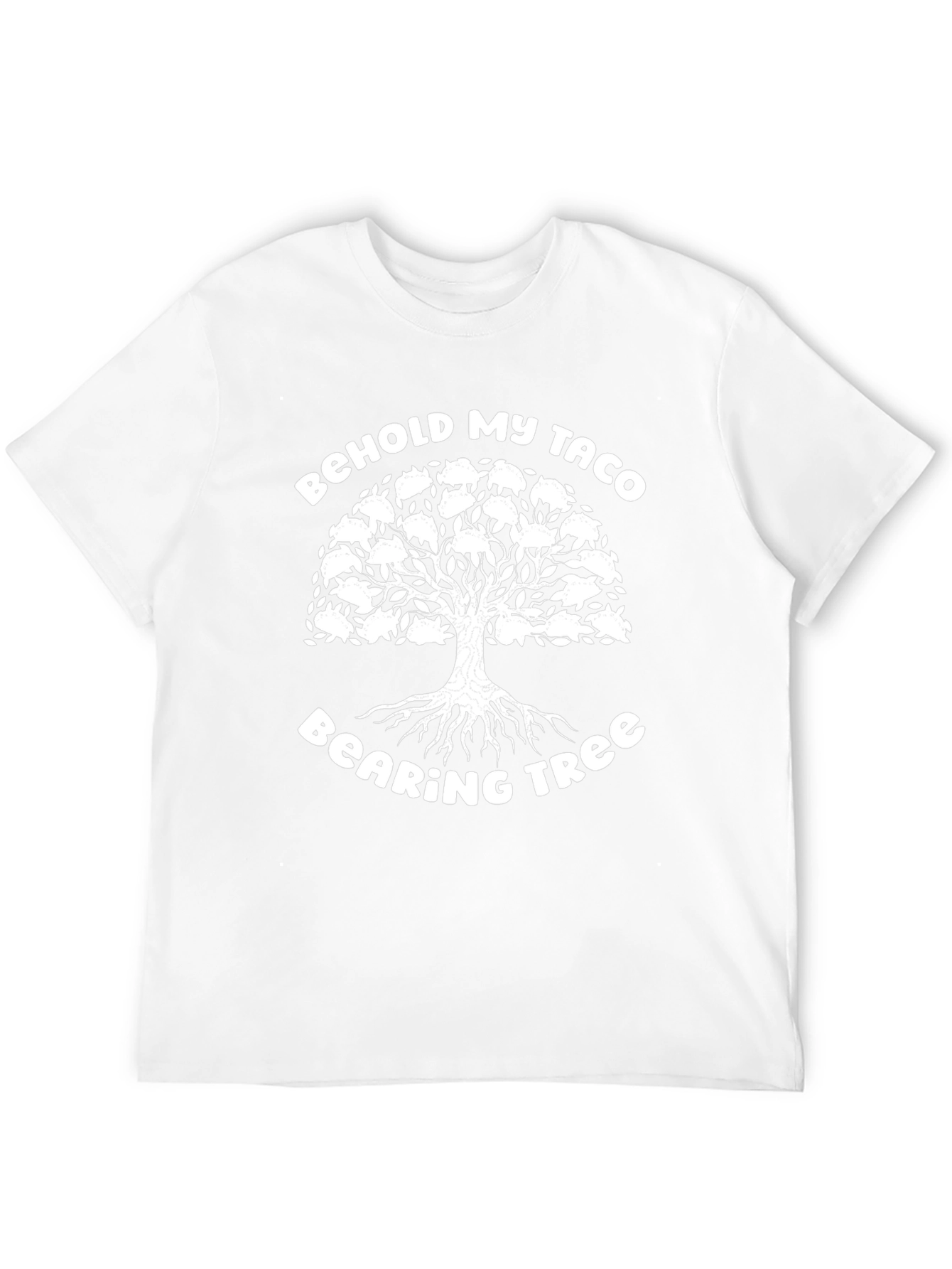 Taco Bearing Tree Black T-Shirt - Funny Foodie Tee