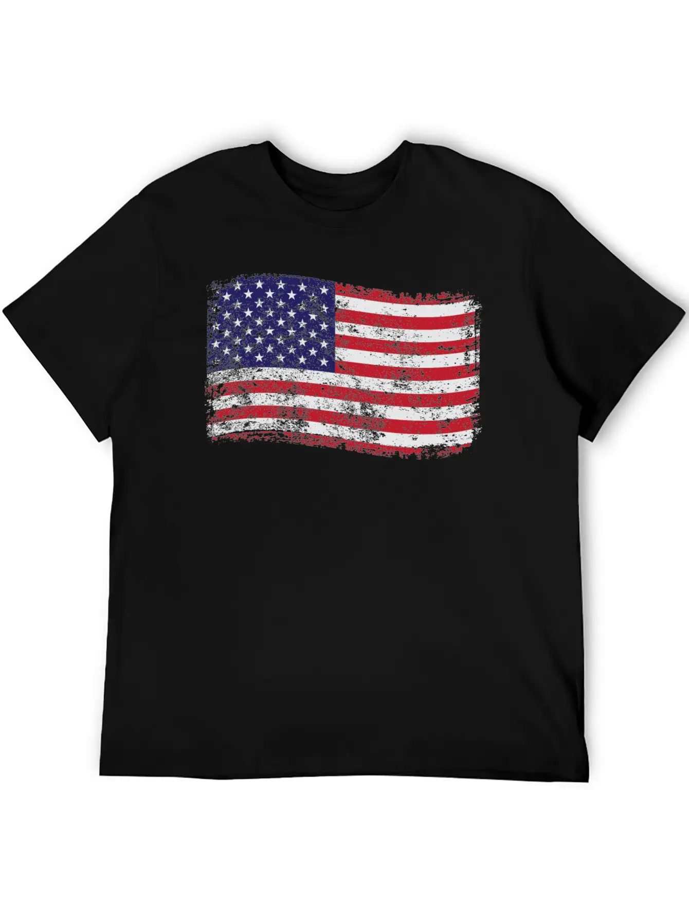 American Flag Shirt Lightweight Cotton T-Shirt – Daily Comfort Graphic Shirt