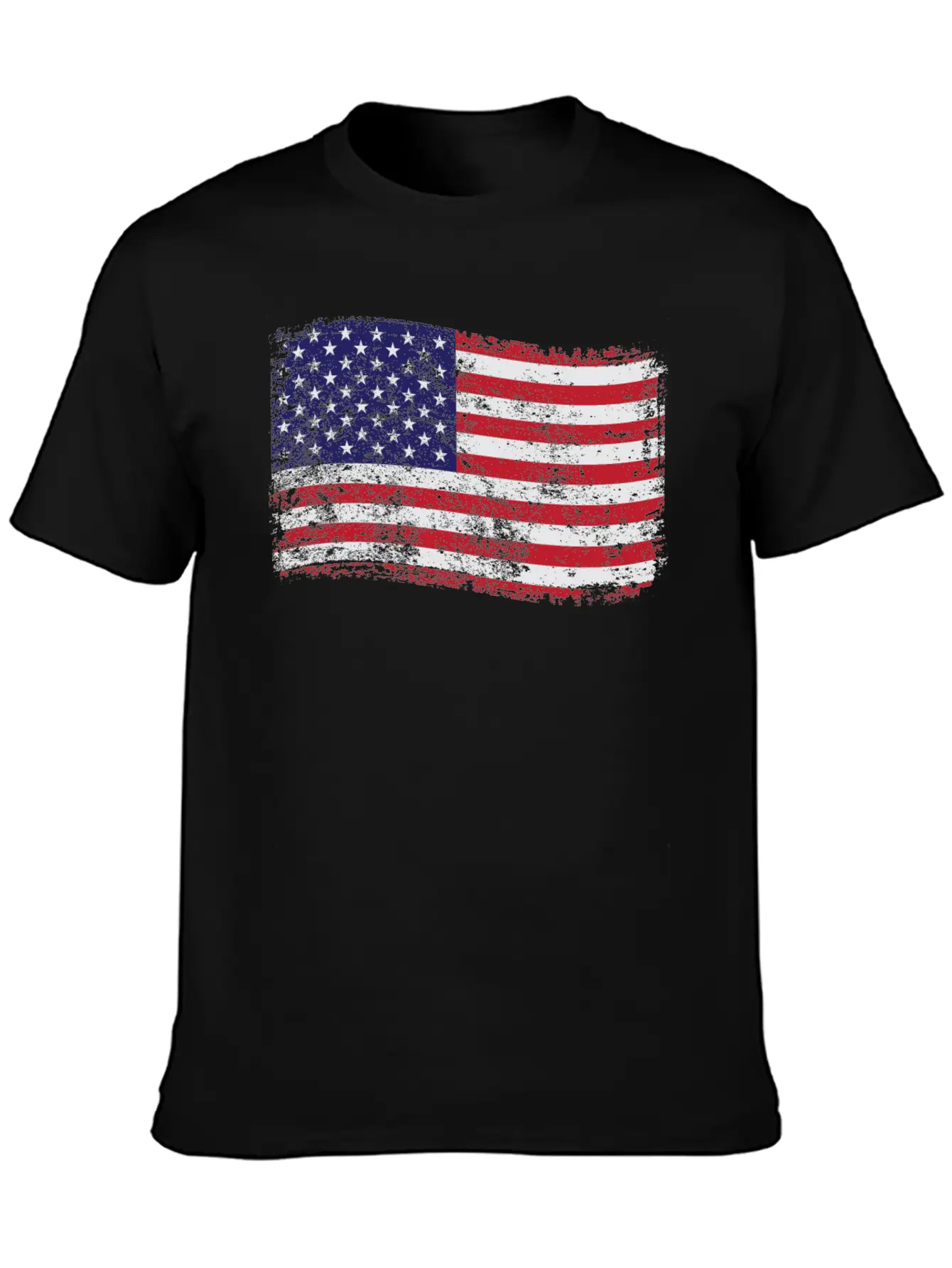 American Flag Shirt Lightweight Cotton T-Shirt – Daily Comfort Graphic Shirt
