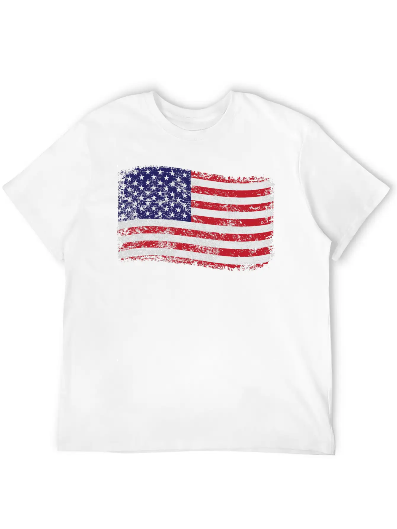 American Flag Shirt Lightweight Cotton T-Shirt – Daily Comfort Graphic Shirt