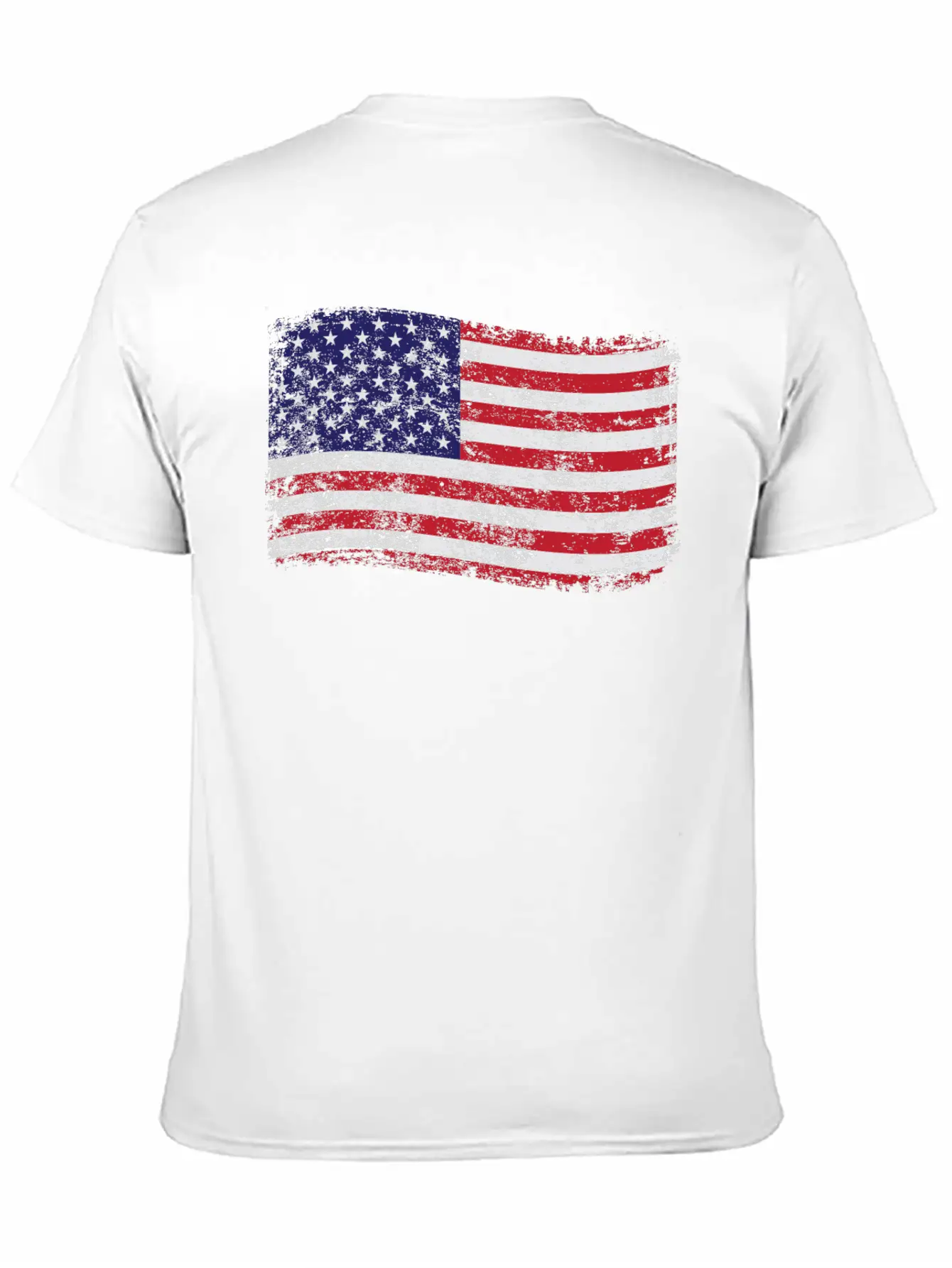 American Flag Shirt Lightweight Cotton T-Shirt – Daily Comfort Graphic Shirt