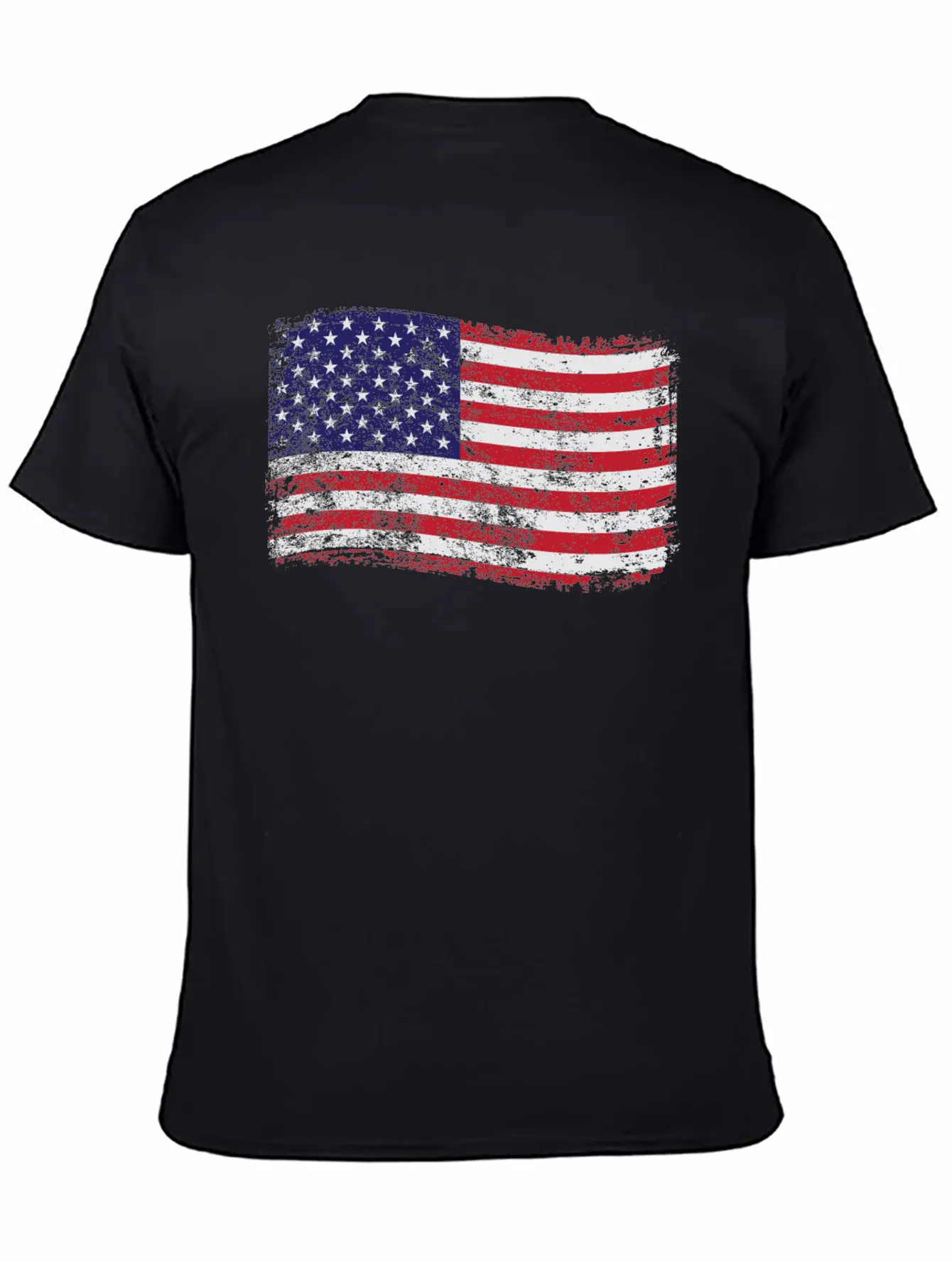 American Flag Shirt Lightweight Cotton T-Shirt – Daily Comfort Graphic Shirt