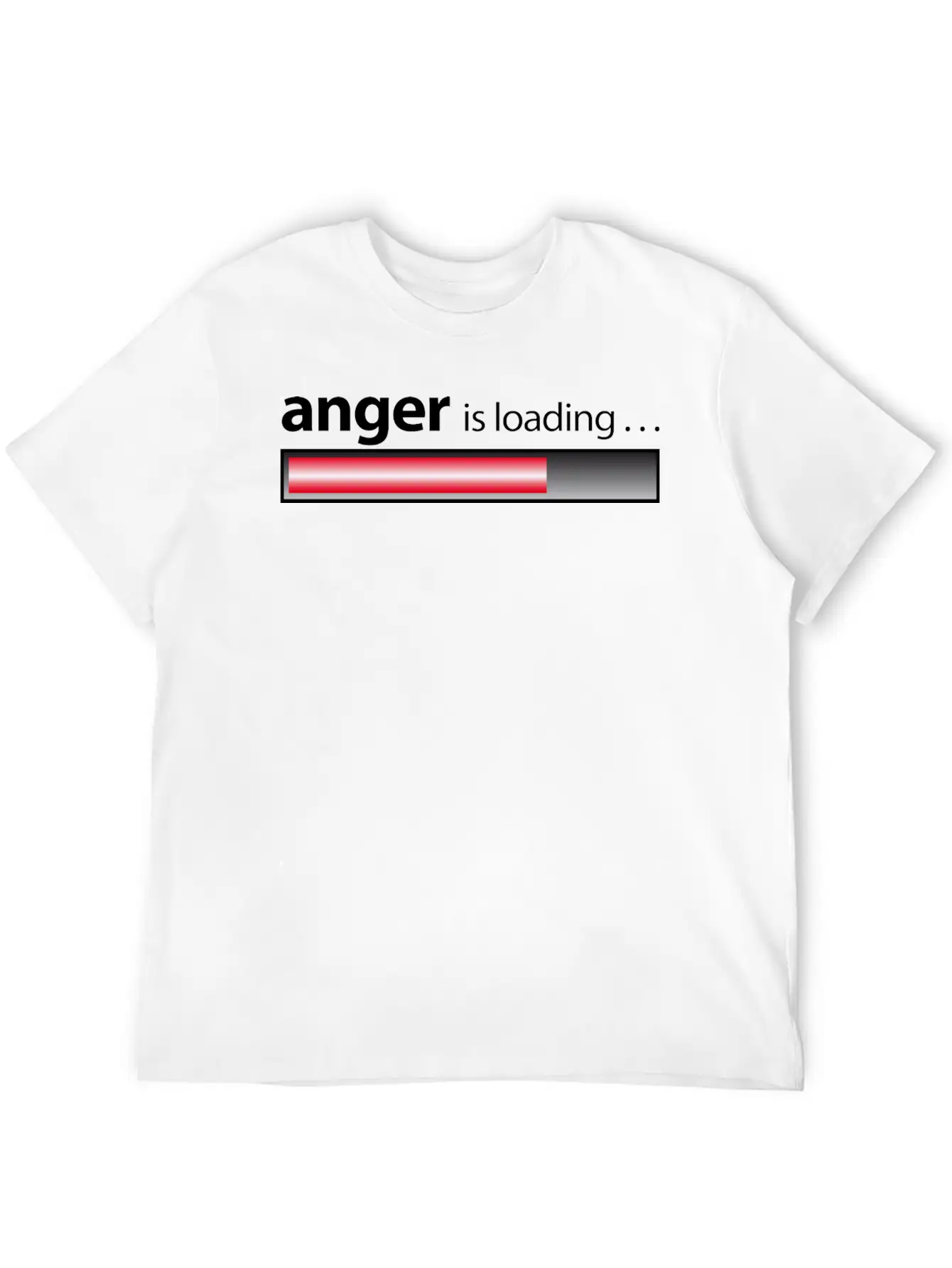 Anger Is Loading / Anger / Fury Lightweight Cotton T-Shirt – Daily Comfort Graphic Shirt