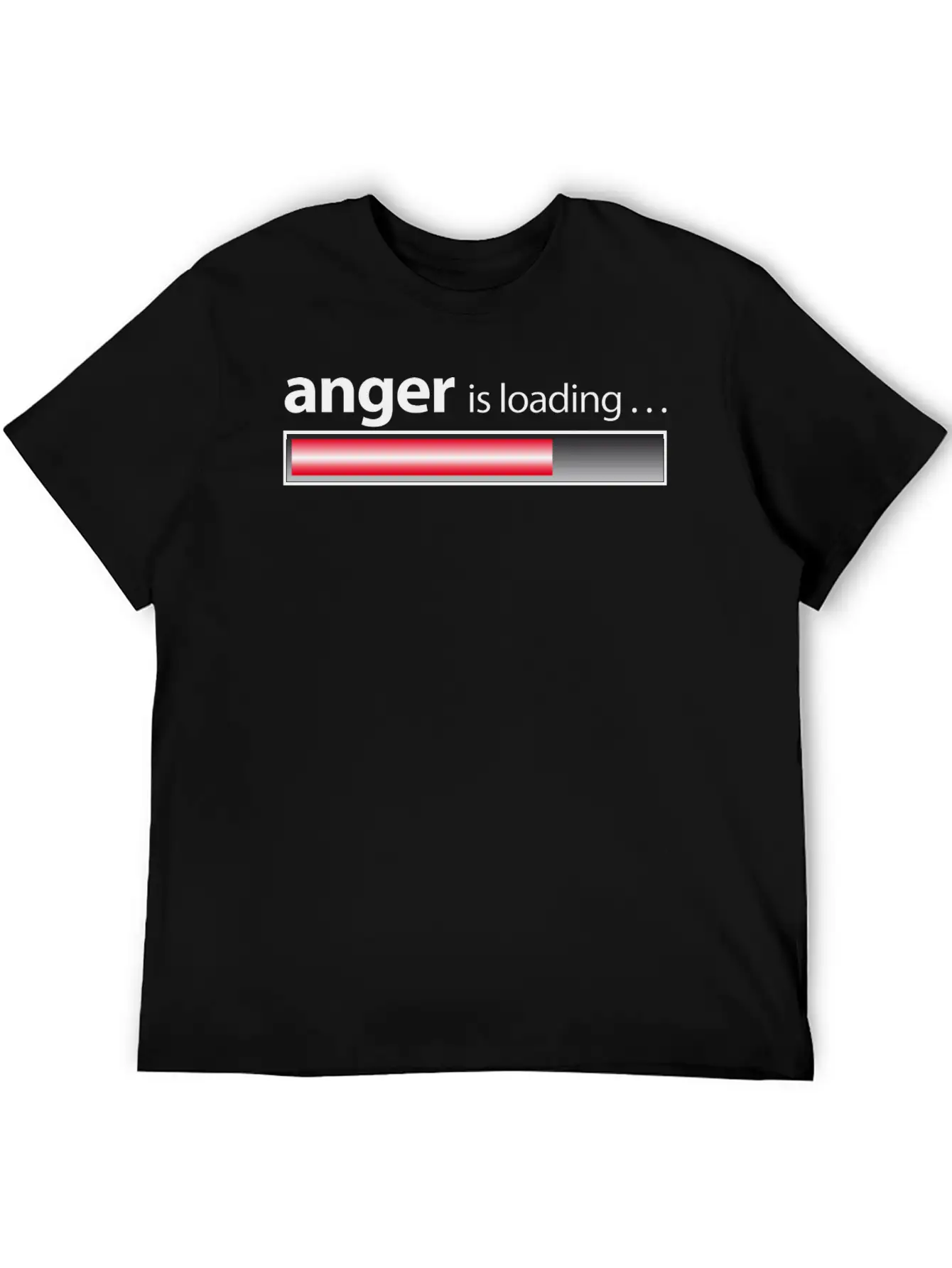 Anger Is Loading / Anger / Fury Lightweight Cotton T-Shirt – Daily Comfort Graphic Shirt
